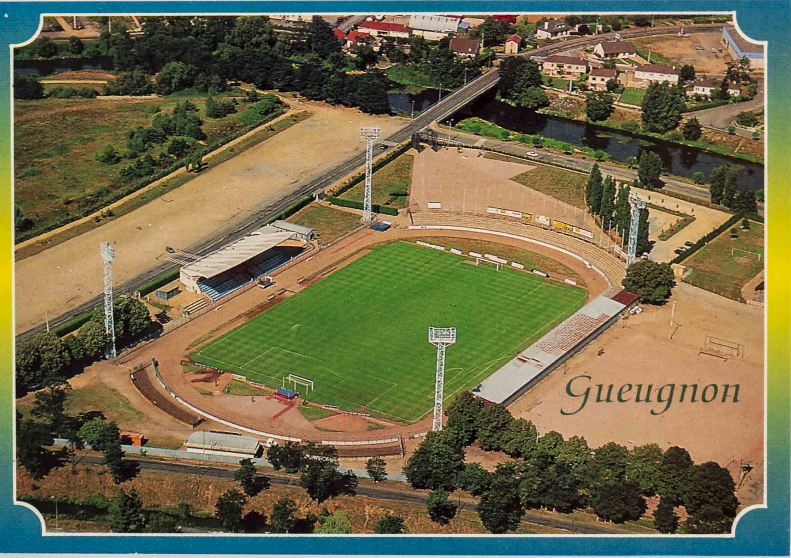 Pohlednice stadion , Guegnon