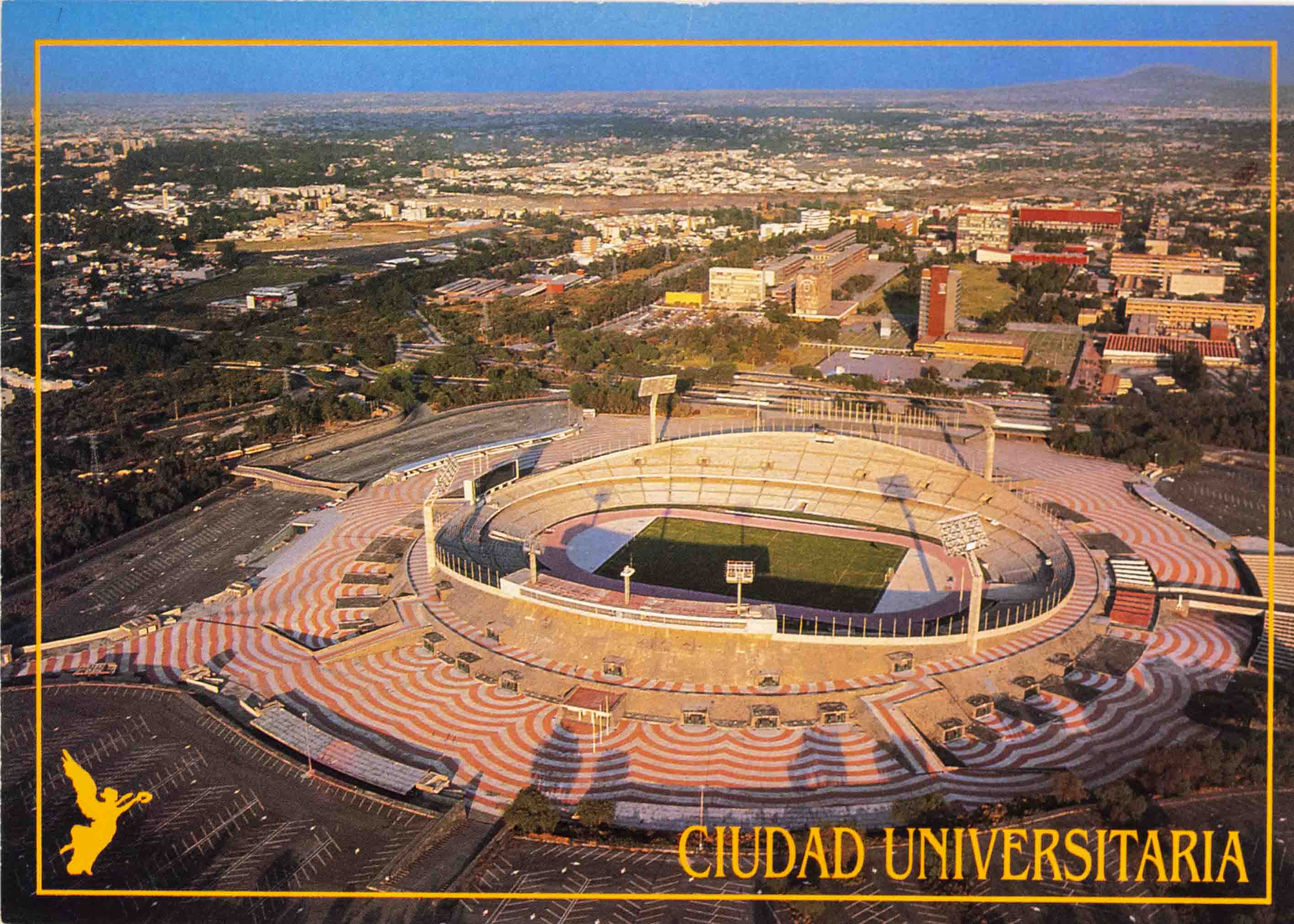 Pohlednice stadion , Ciudad Universitaria