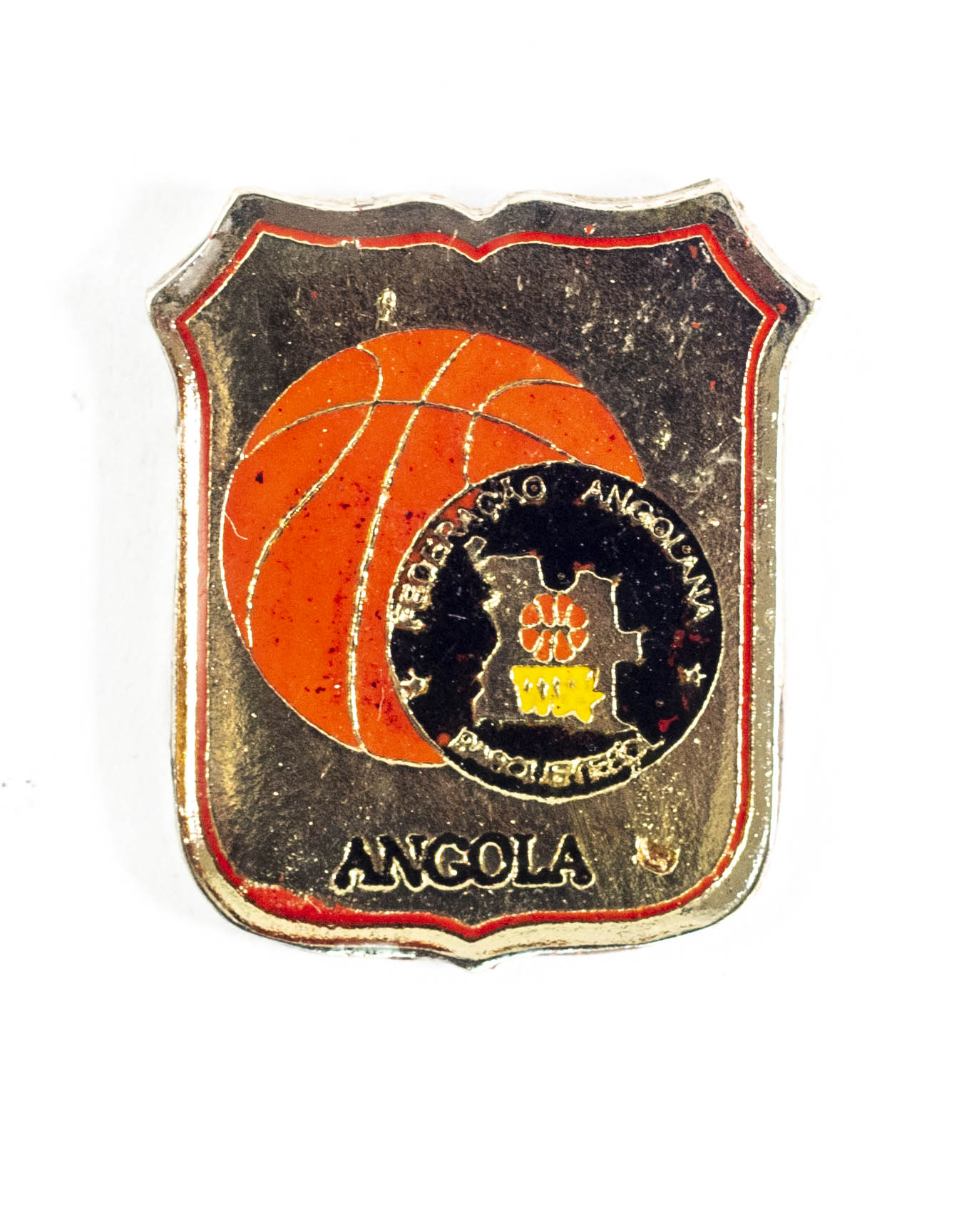 Odznak - Federacao Baskettball Angola