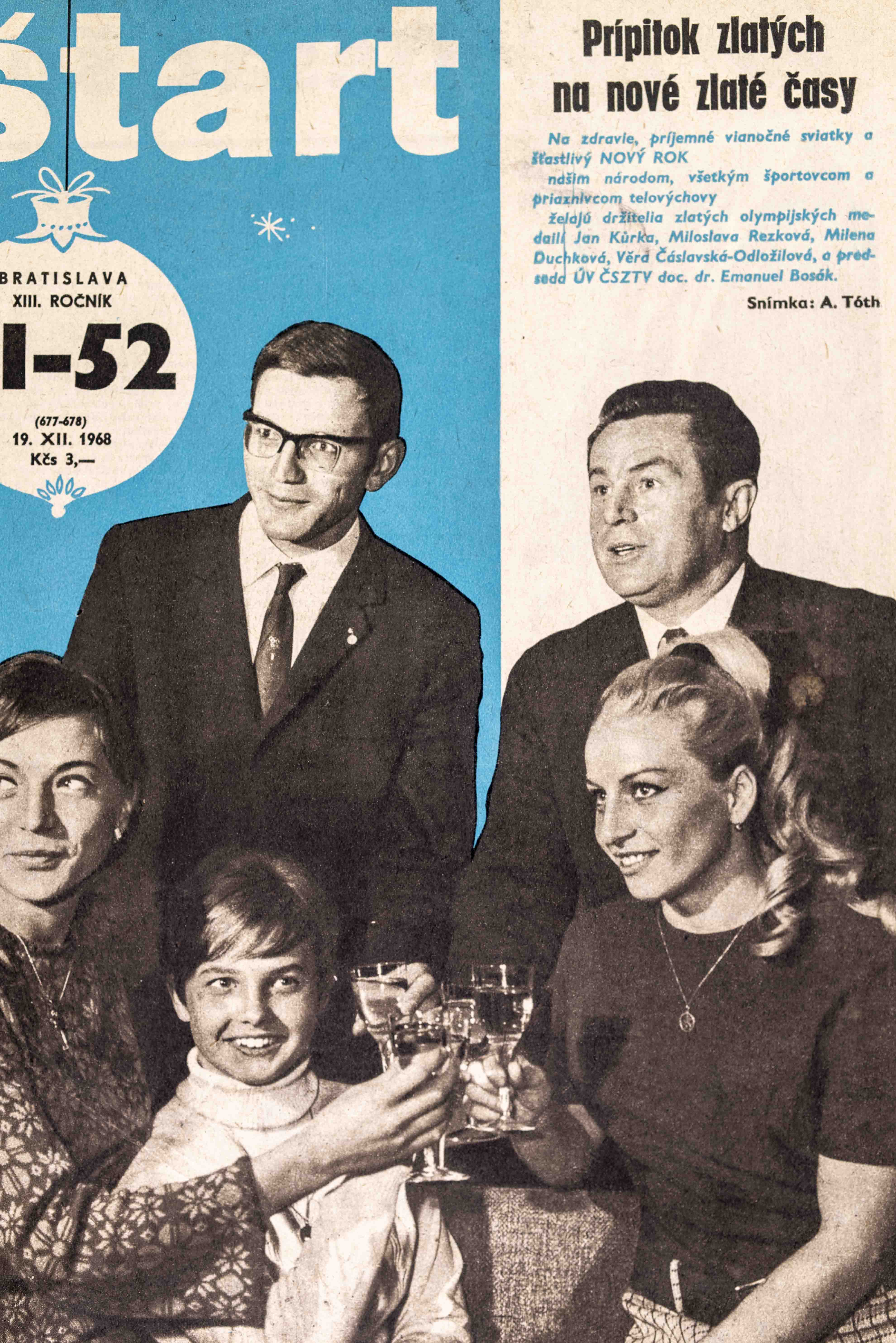 Časopis ŠTART, ročník XII, 1968, číslo 51-52