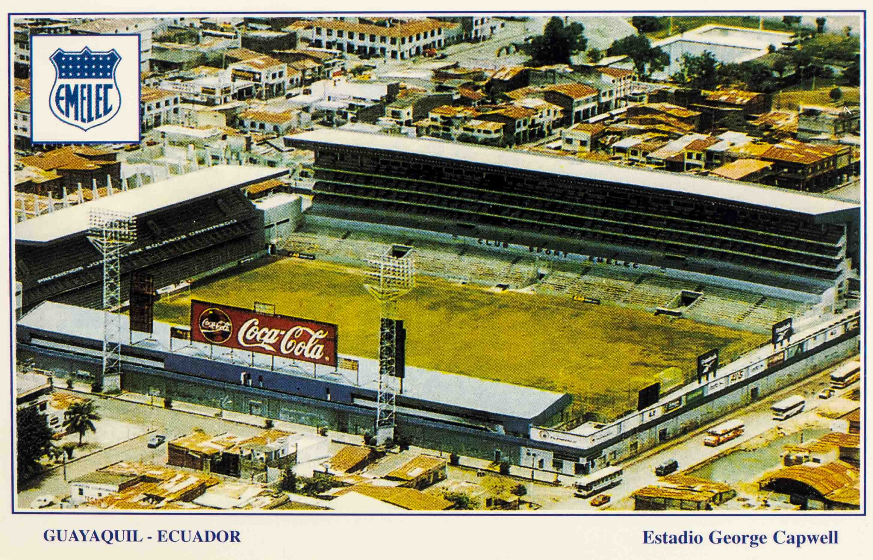 Pohlednice stadion , Guayquil, Ecuador