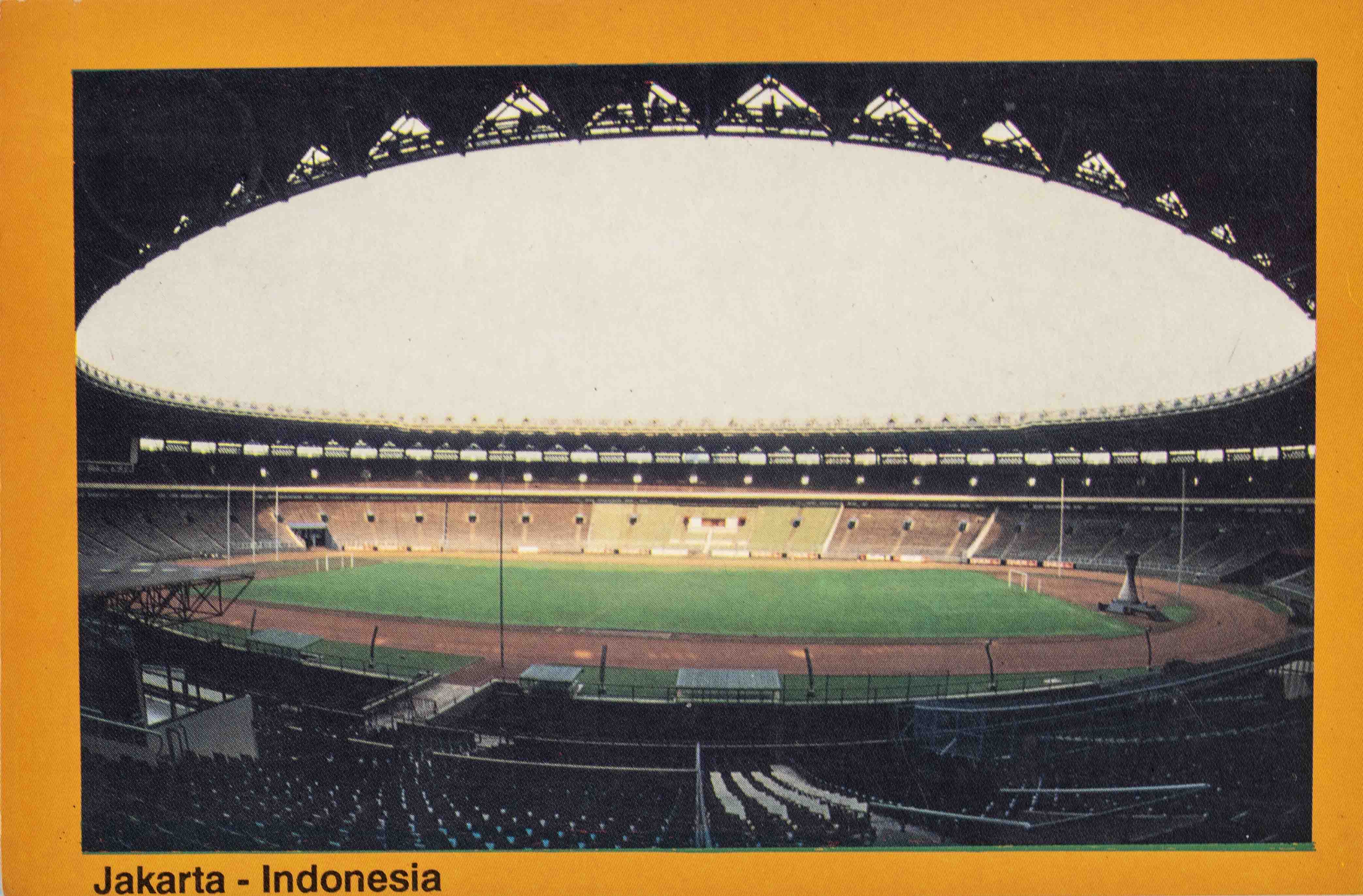 Pohlednice stadion , Jakarta, Indonesia
