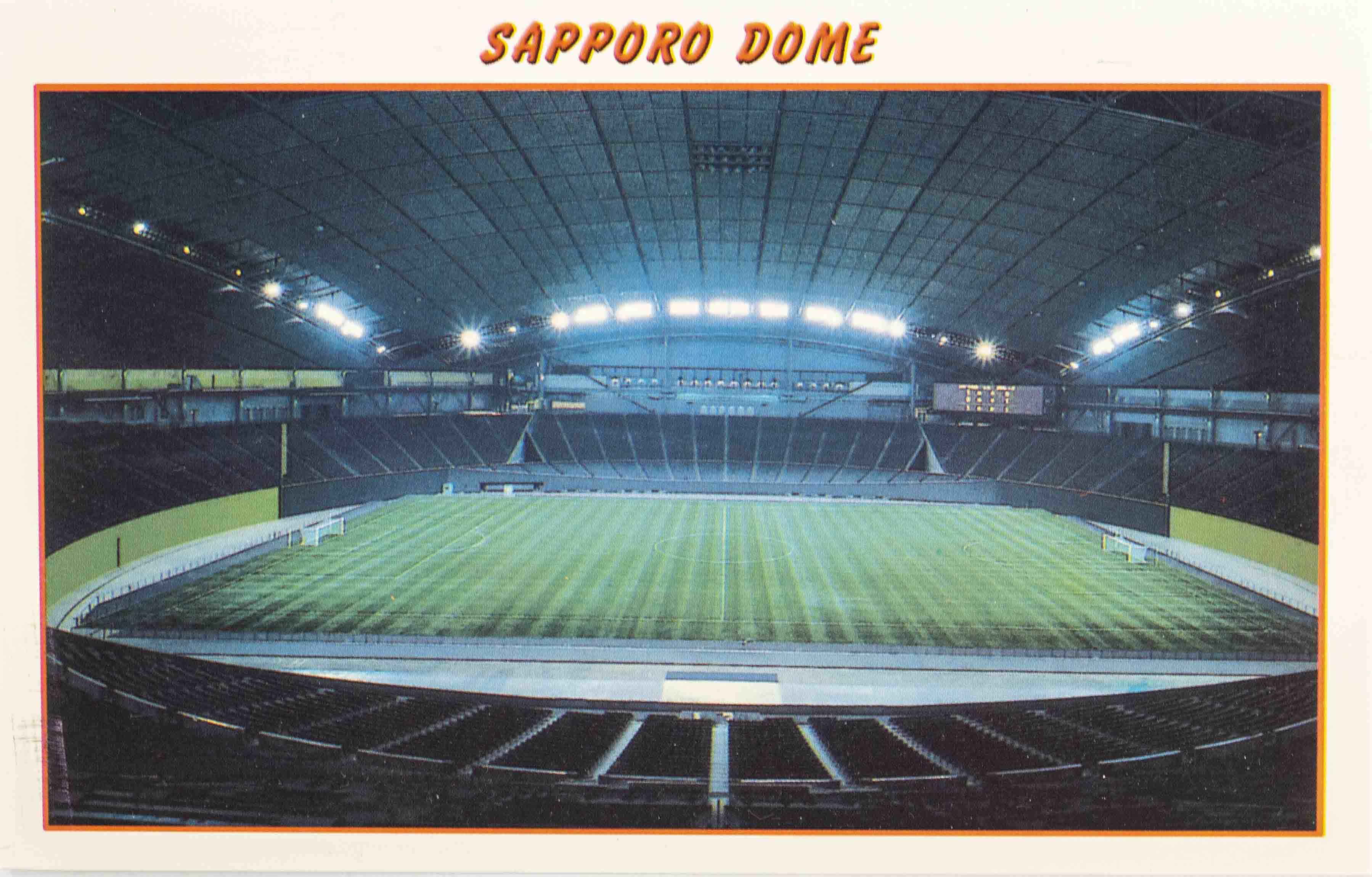 Pohlednice stadion, Sapporo Dome