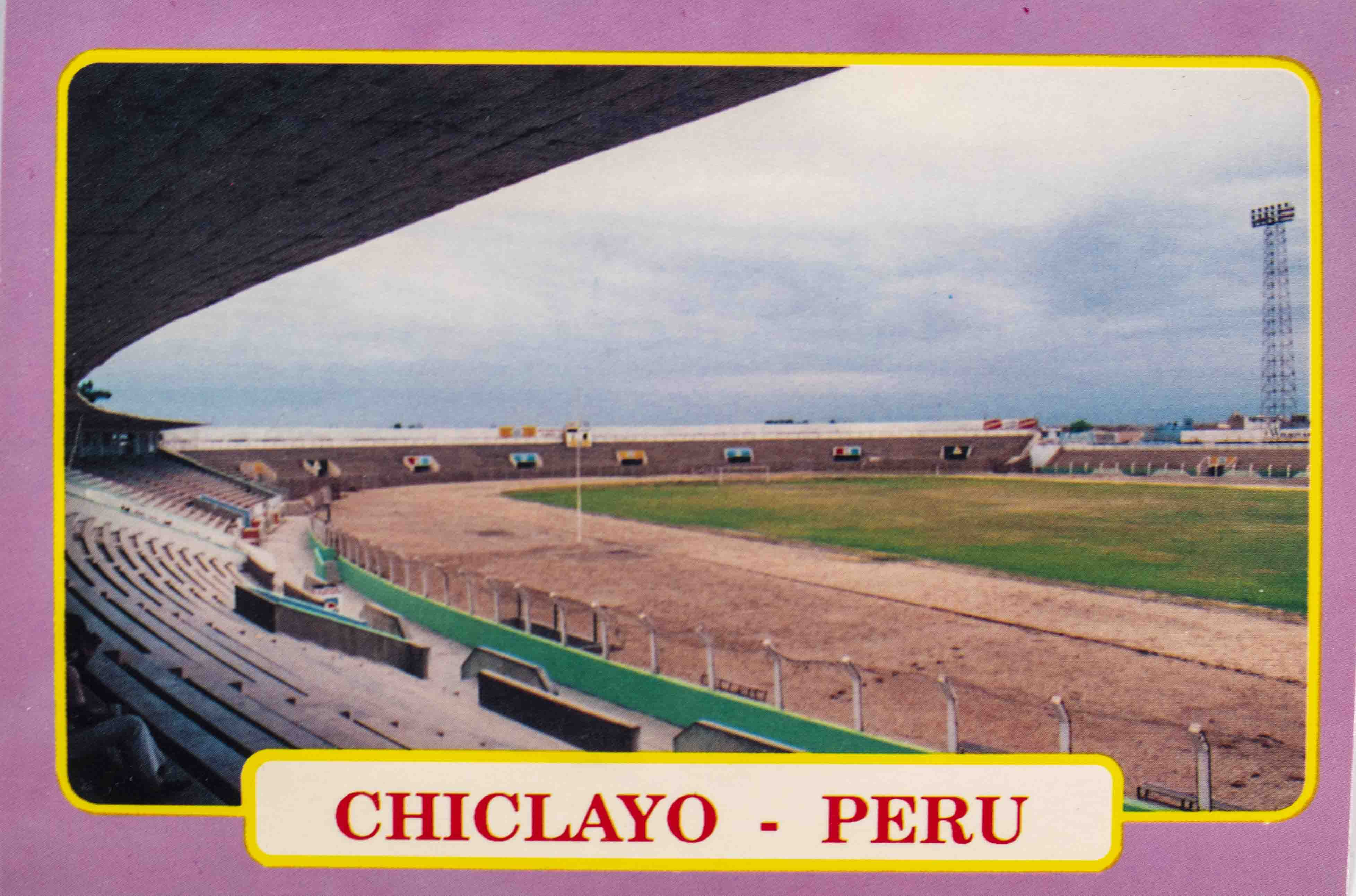 Pohlednice stadion, Chiclayo Peru