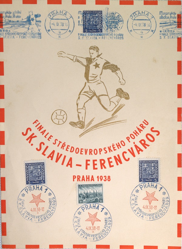 CELISTVOST SK SLAVIA - FERENCVAROS 1938 II