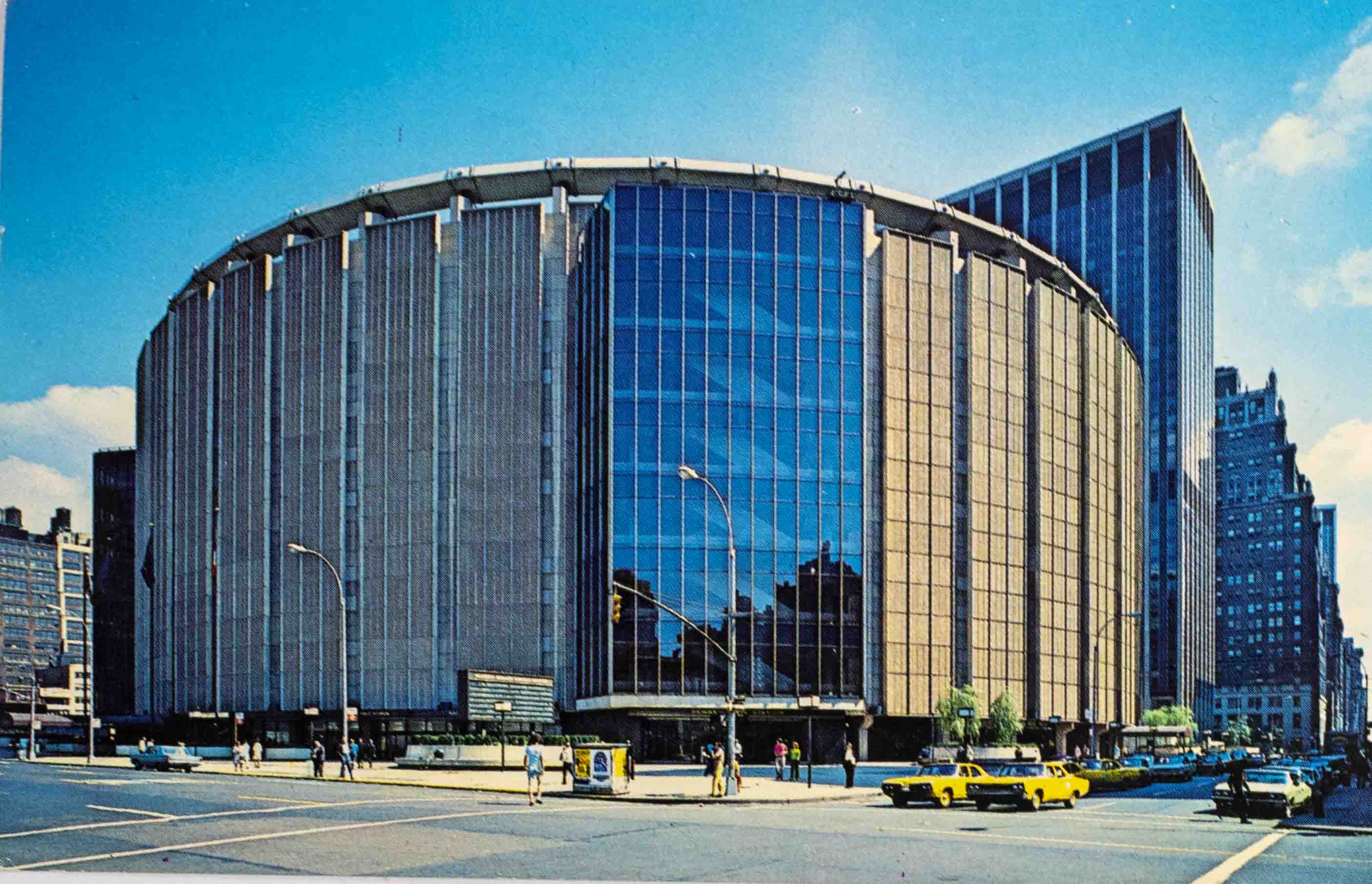 Pohlednice stadion, Madison Square Garden, New York