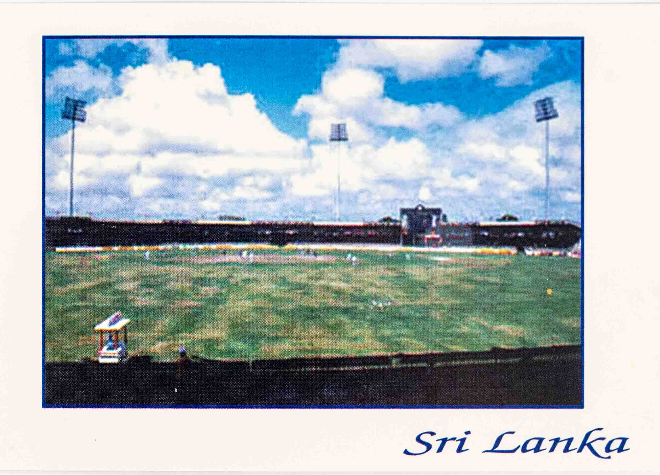 Pohlednice stadion, Sri Lanka