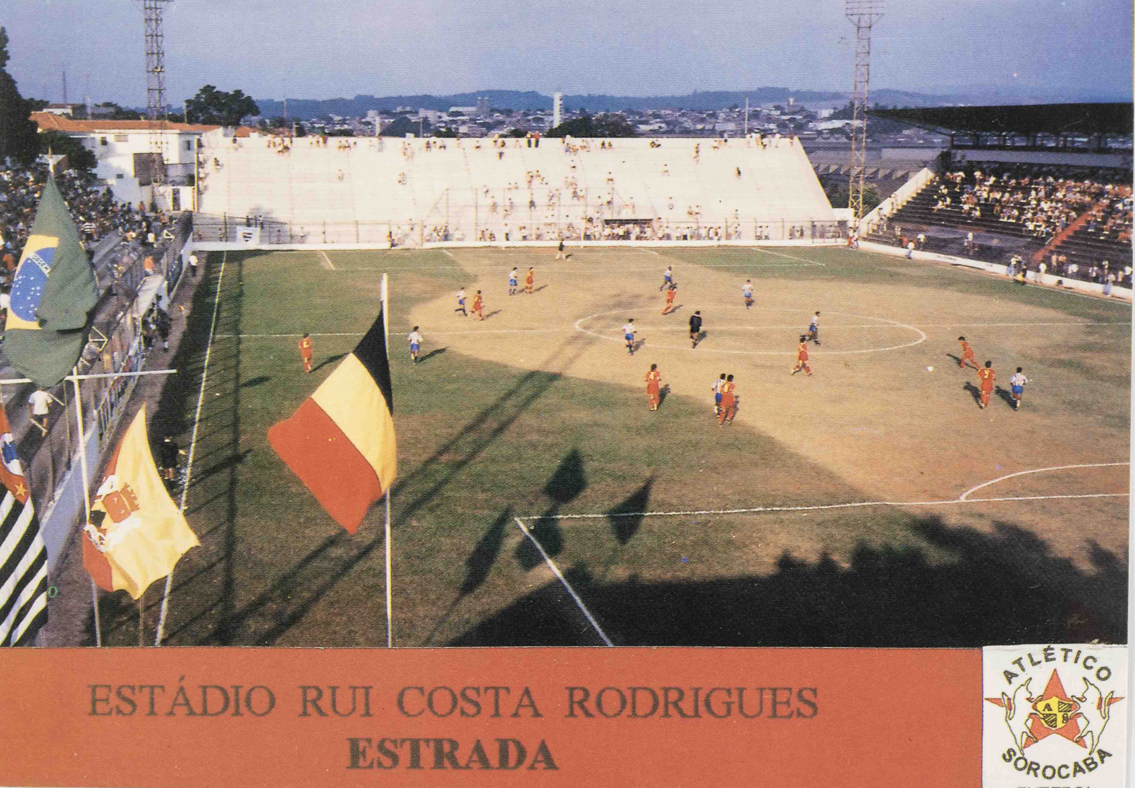 Pohlednice stadion, Estádio Rui Costa Rodrigues, Estrada