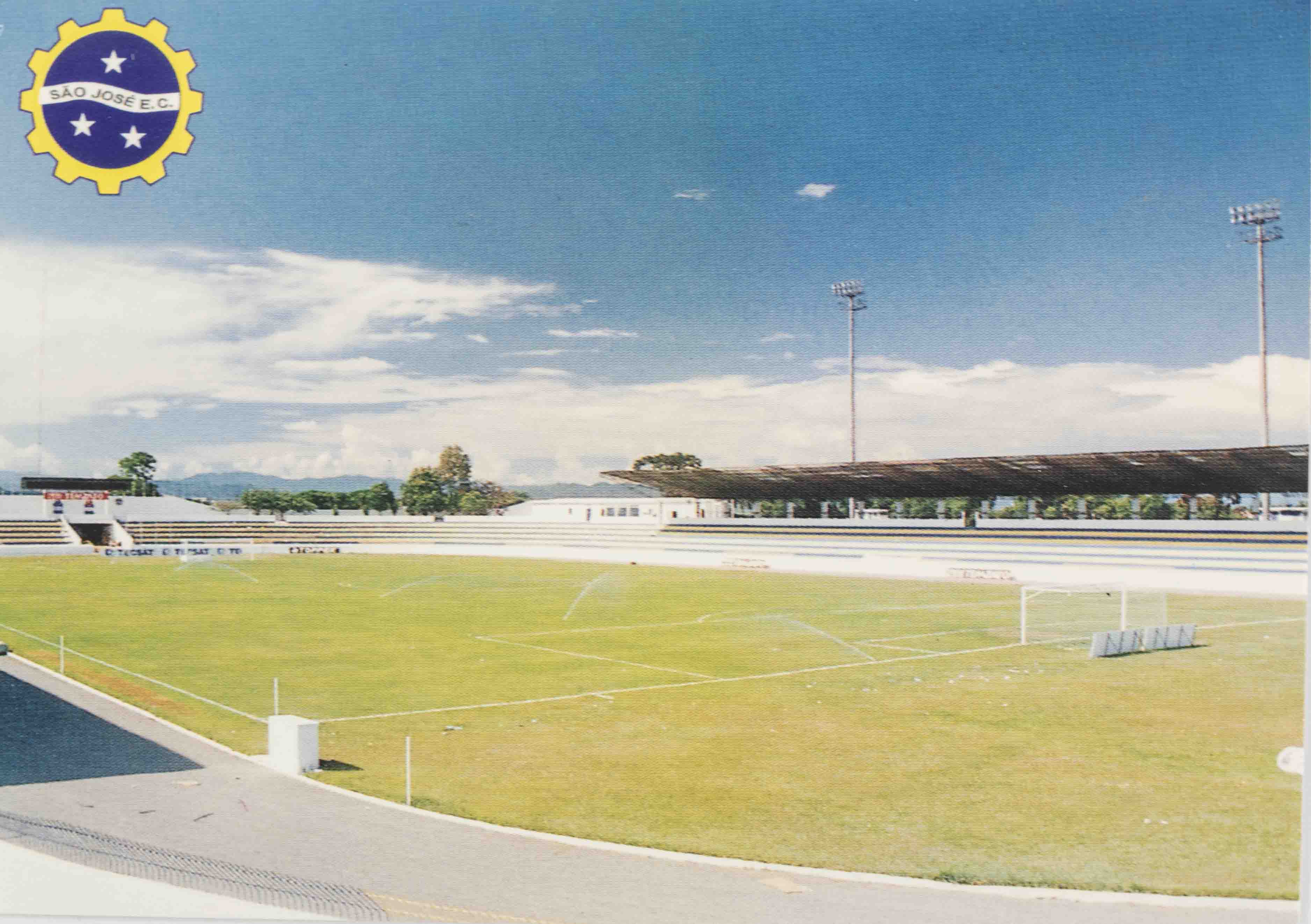 Pohlednice stadion, Brasil Turístico,Sáo José dos Campos - SP - Martins Pereira