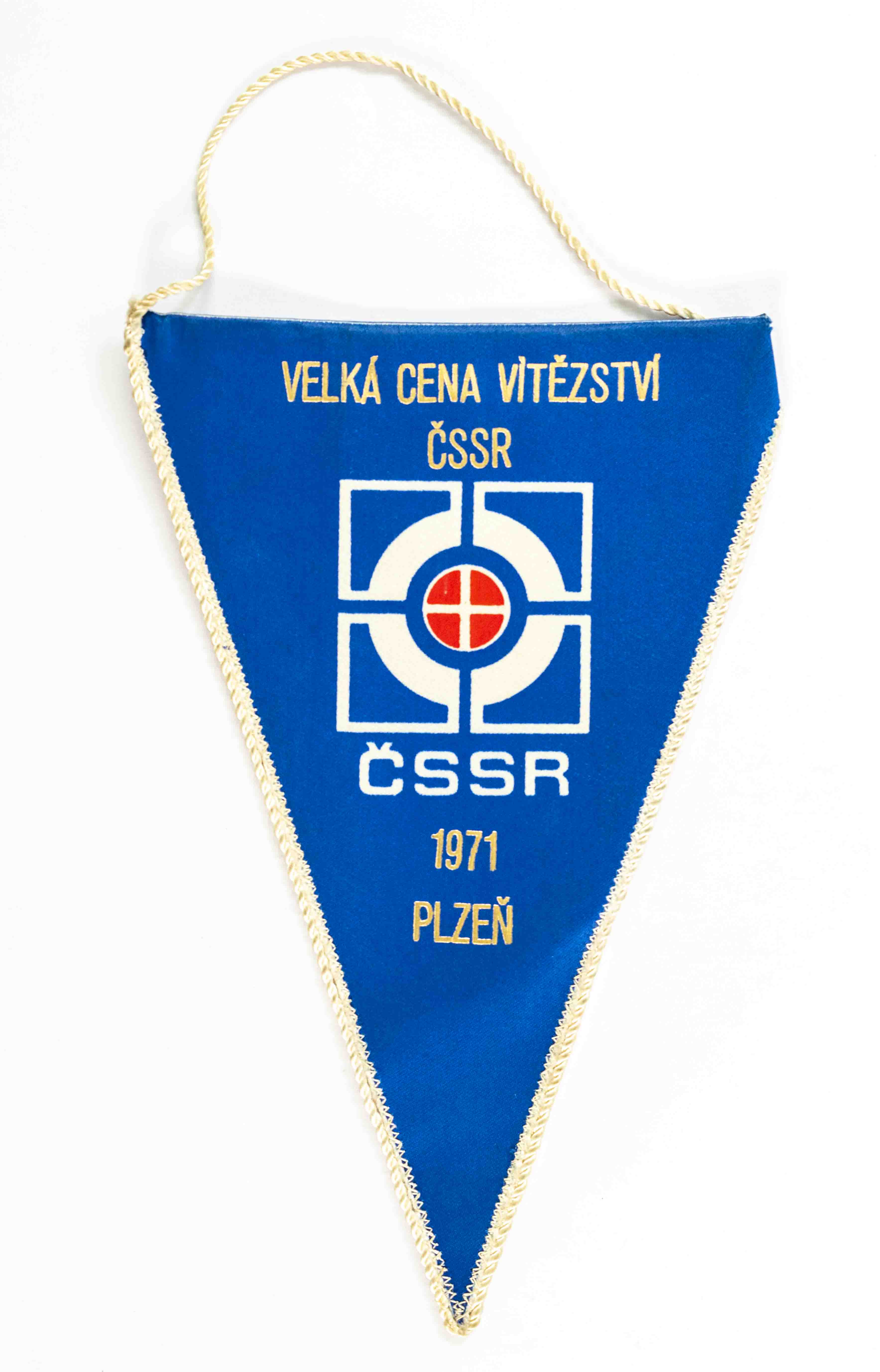 Vlajka klubová, Velká cena vítězství, ČSSR, Plzeň, 1971