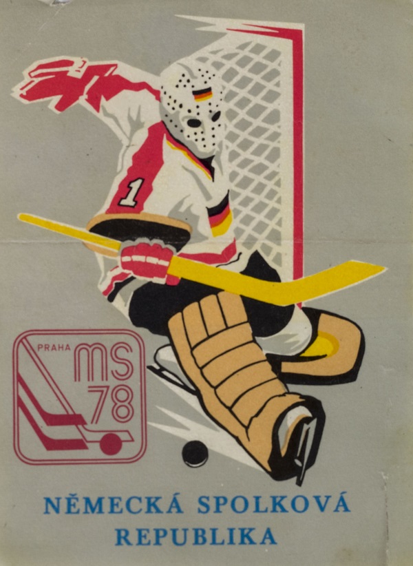 Samolepka 1978, MS Hokej Praha , NSR