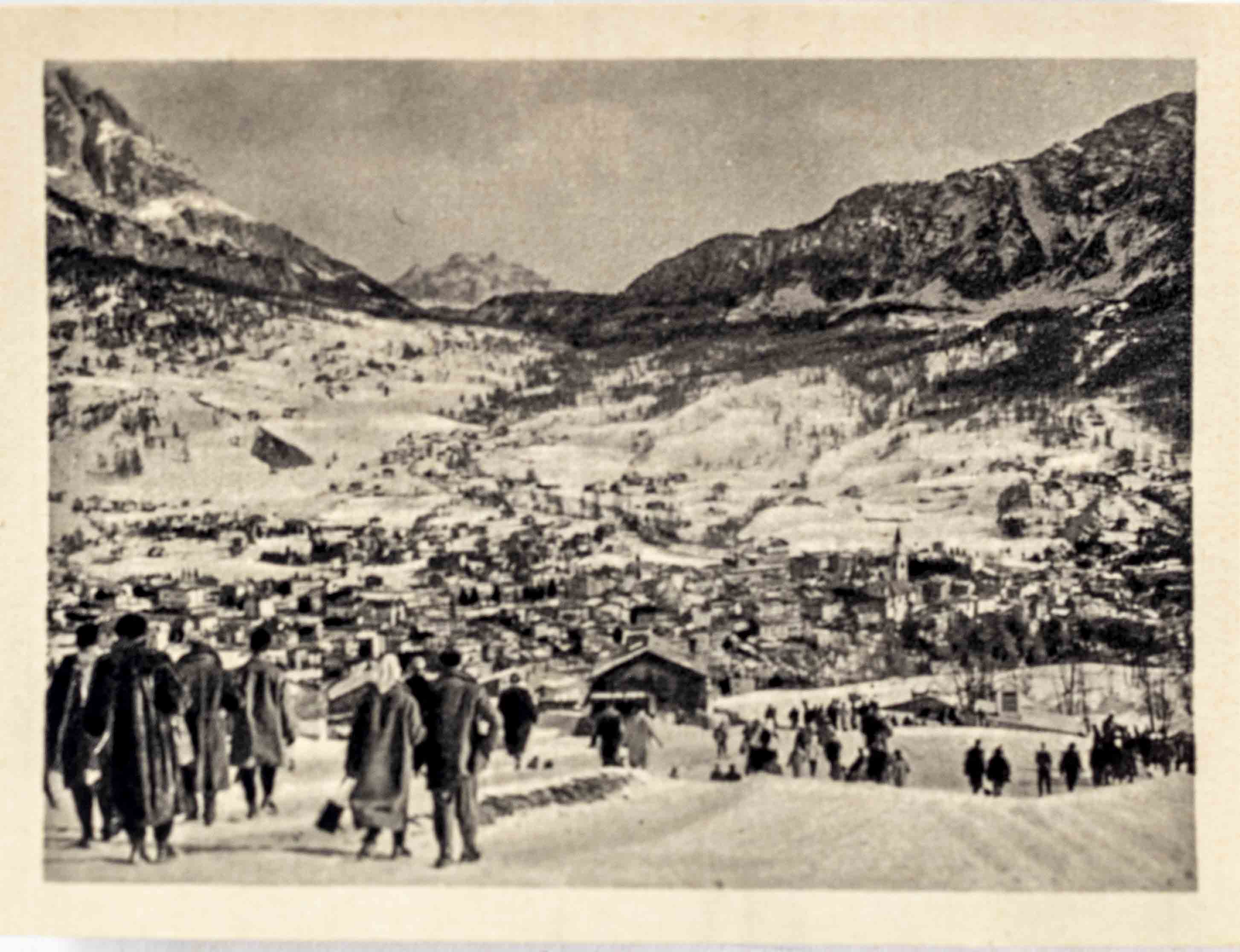 Kartička Olympia, Cortina d'Ampezzo, 1956 , 50