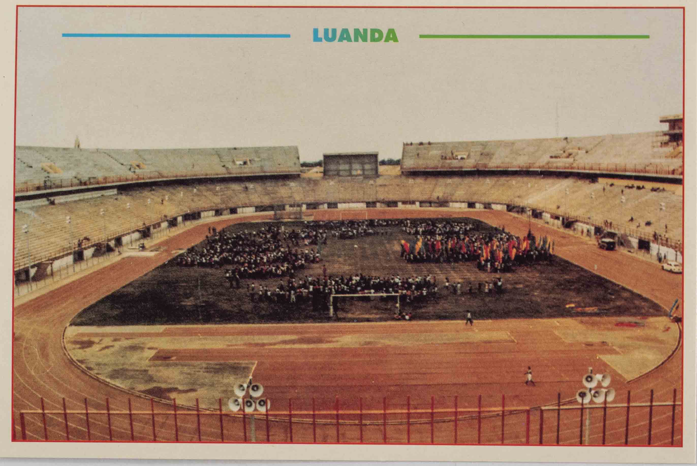 Pohlednice stadion, Luanda, Angola