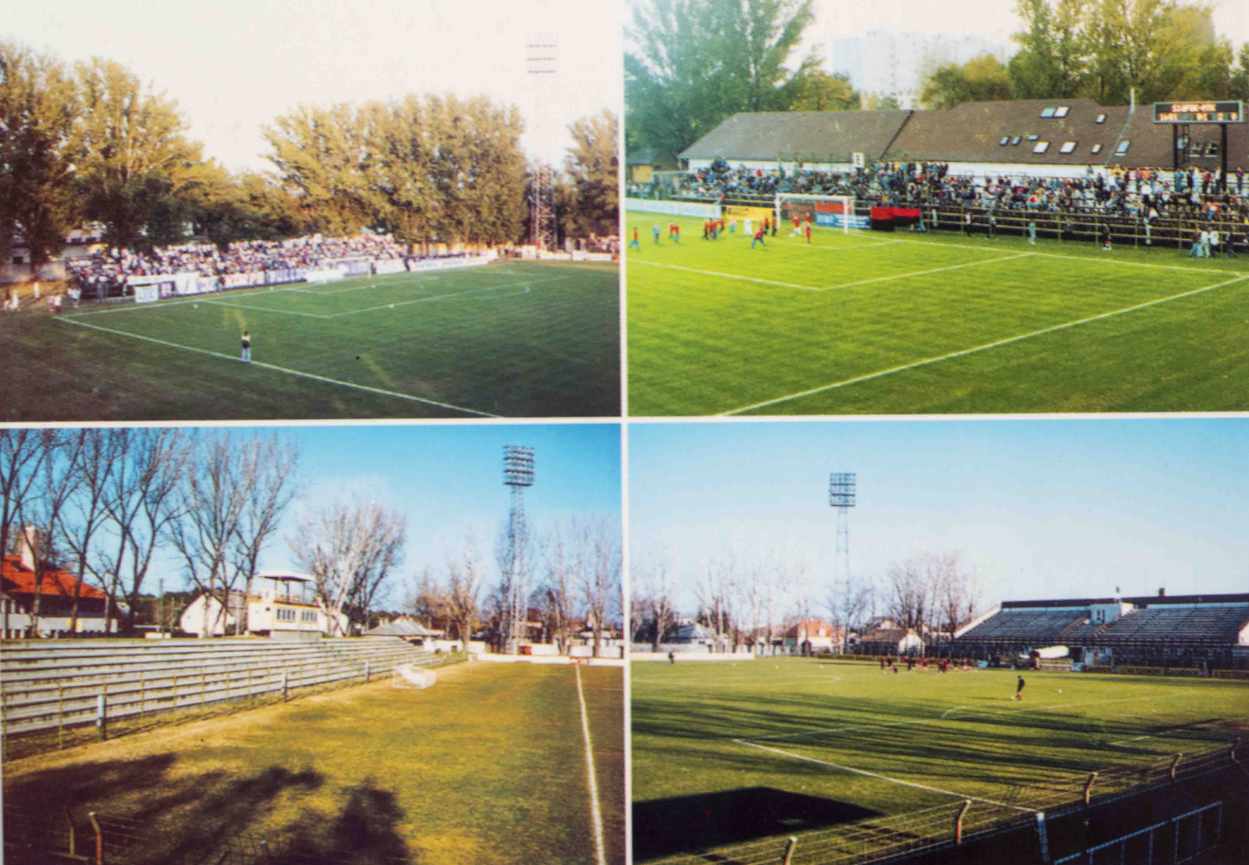 Pohlednice stadion, Bányázs Stadion, Siófok