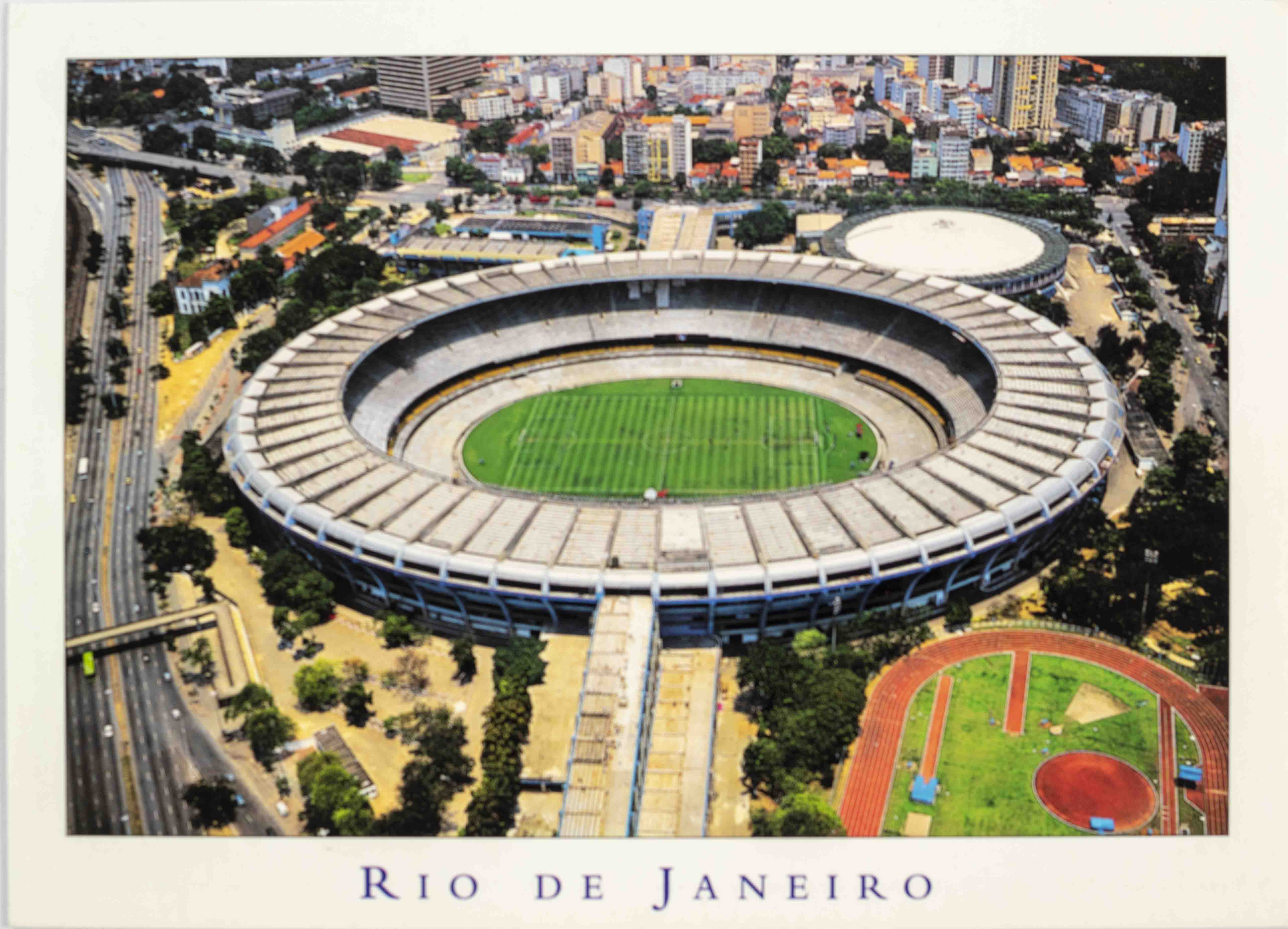 Pohlednice stadion,Rio de Janeiro, Maracana