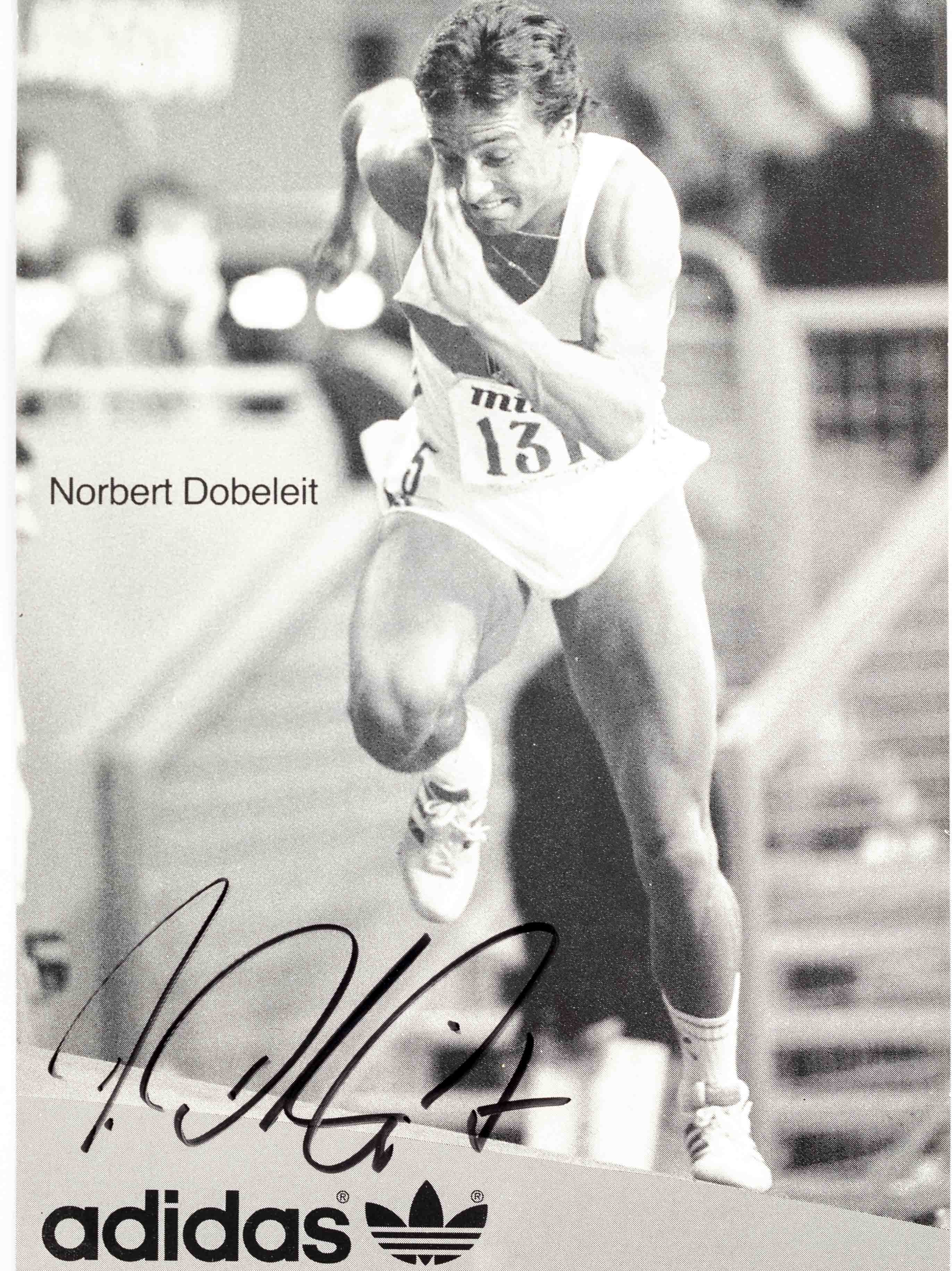 Podpisová karta, Norbert Dobeleit, autogram