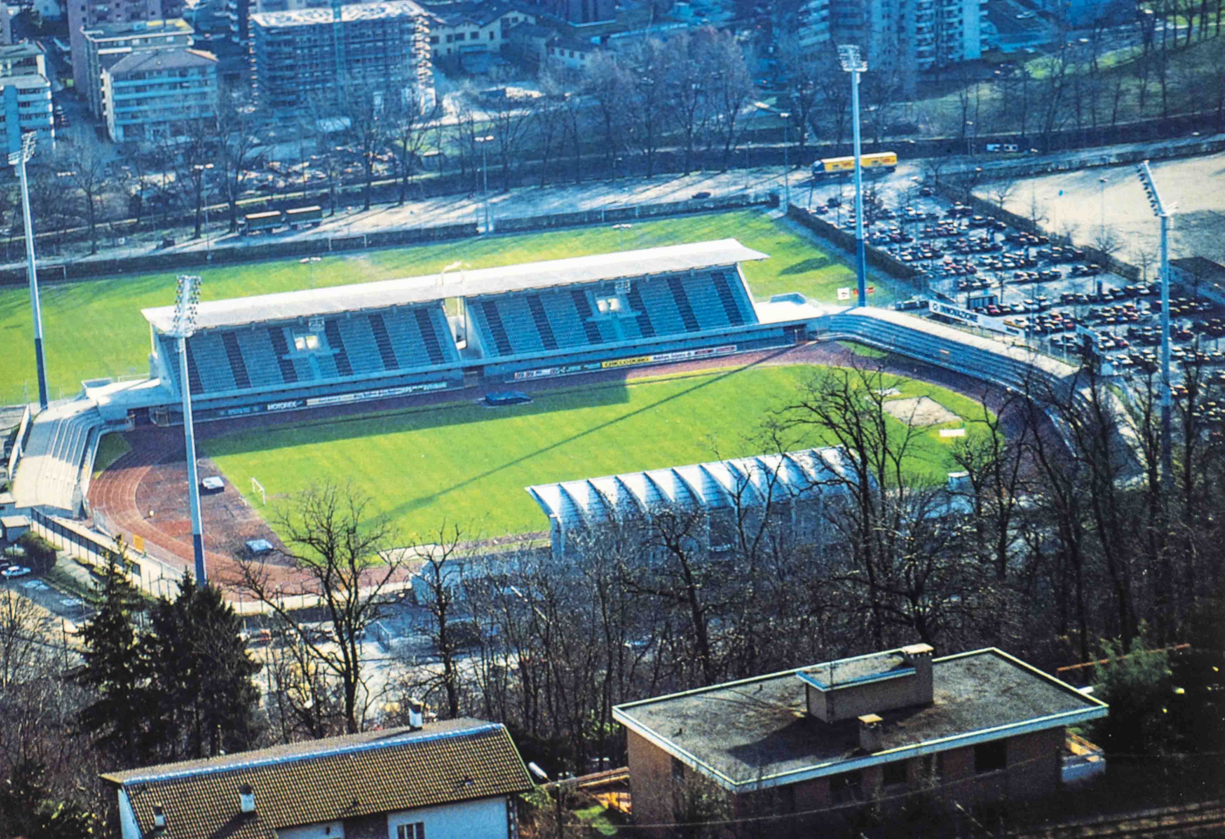 Pohlednice Stadion, Lugano Swizzera