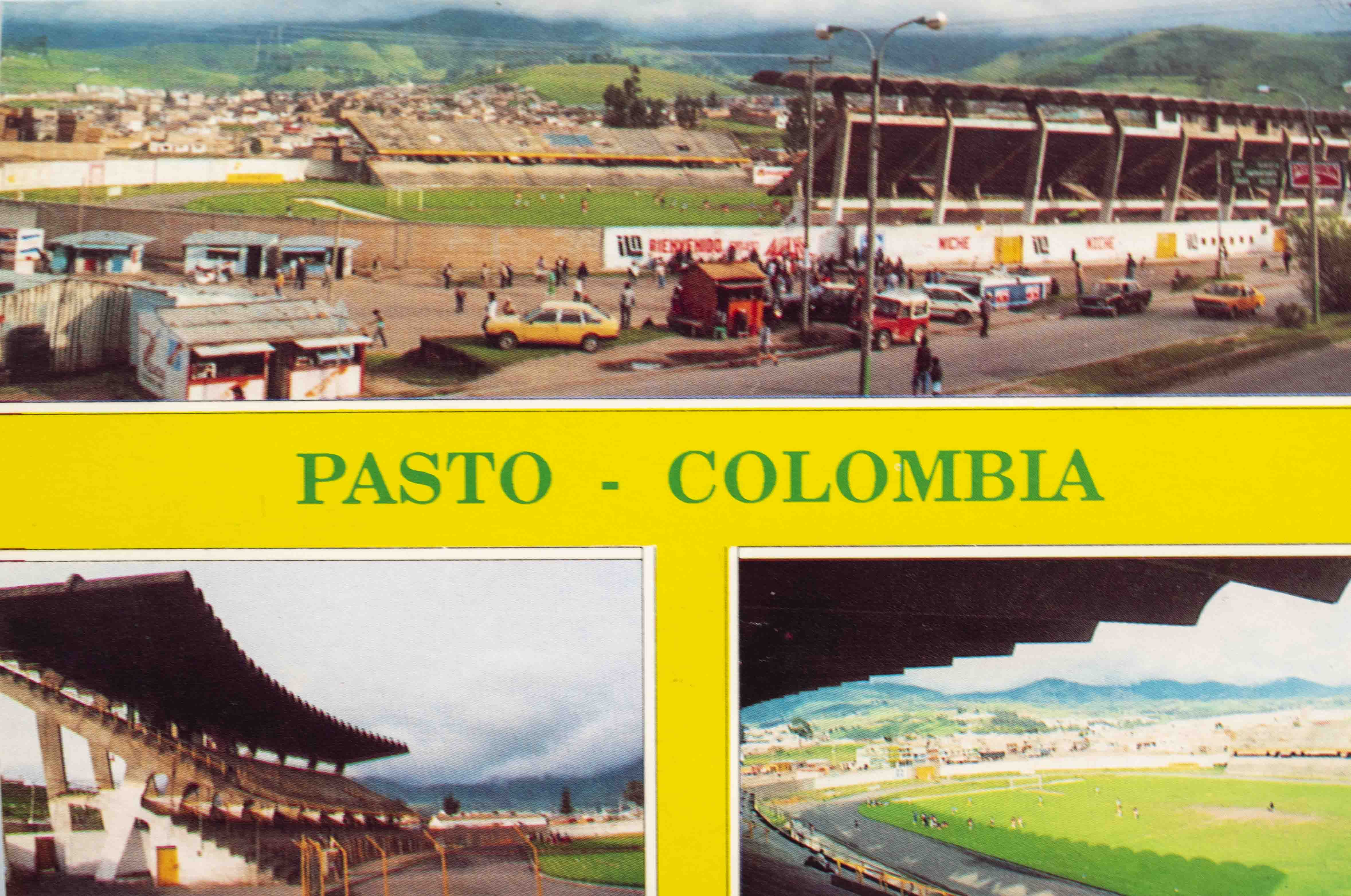 Pohlednice Stadion, Pasto, Colombia