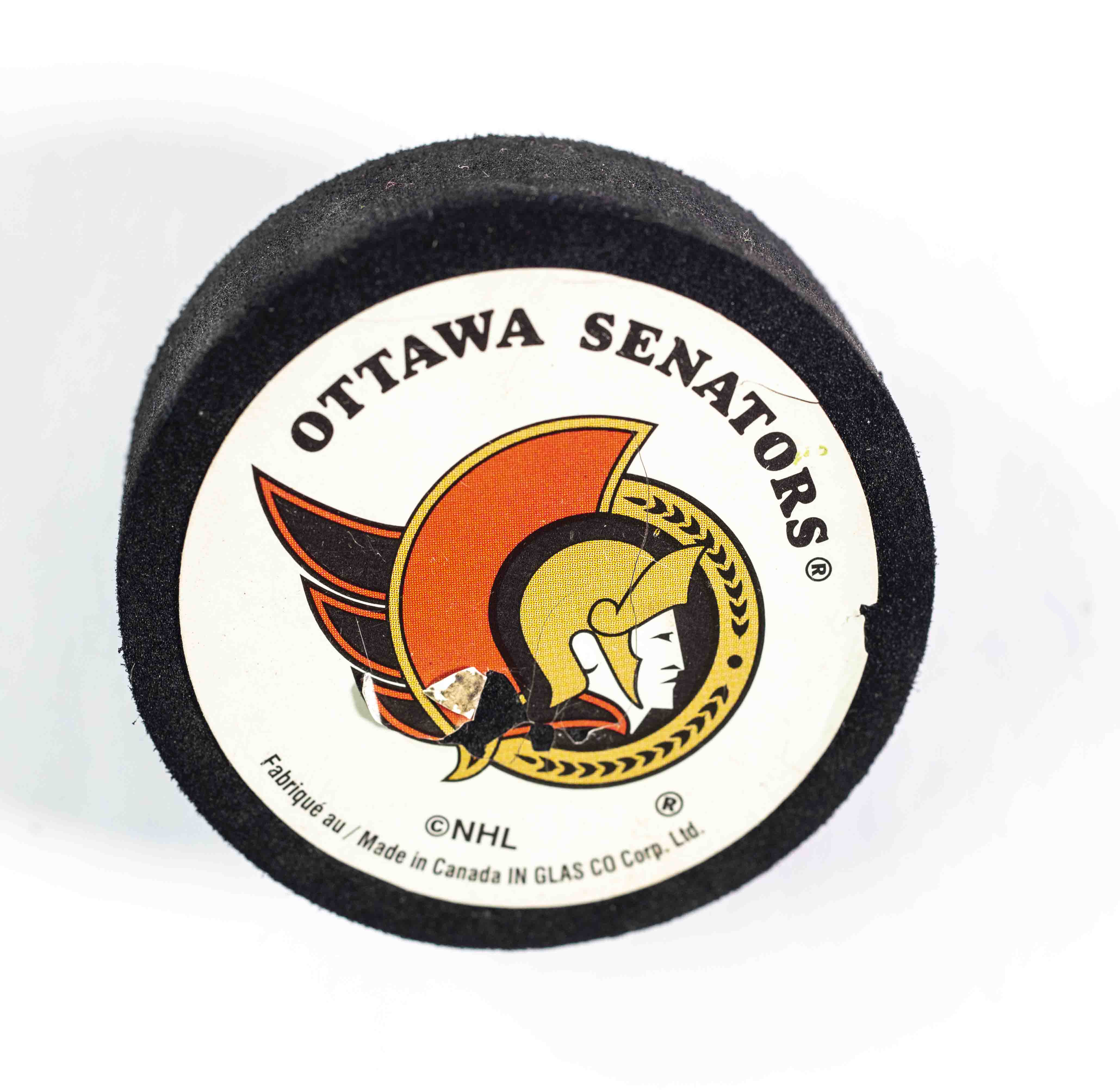 Puk malý reklamní, Ottawa Sentaros, NHL