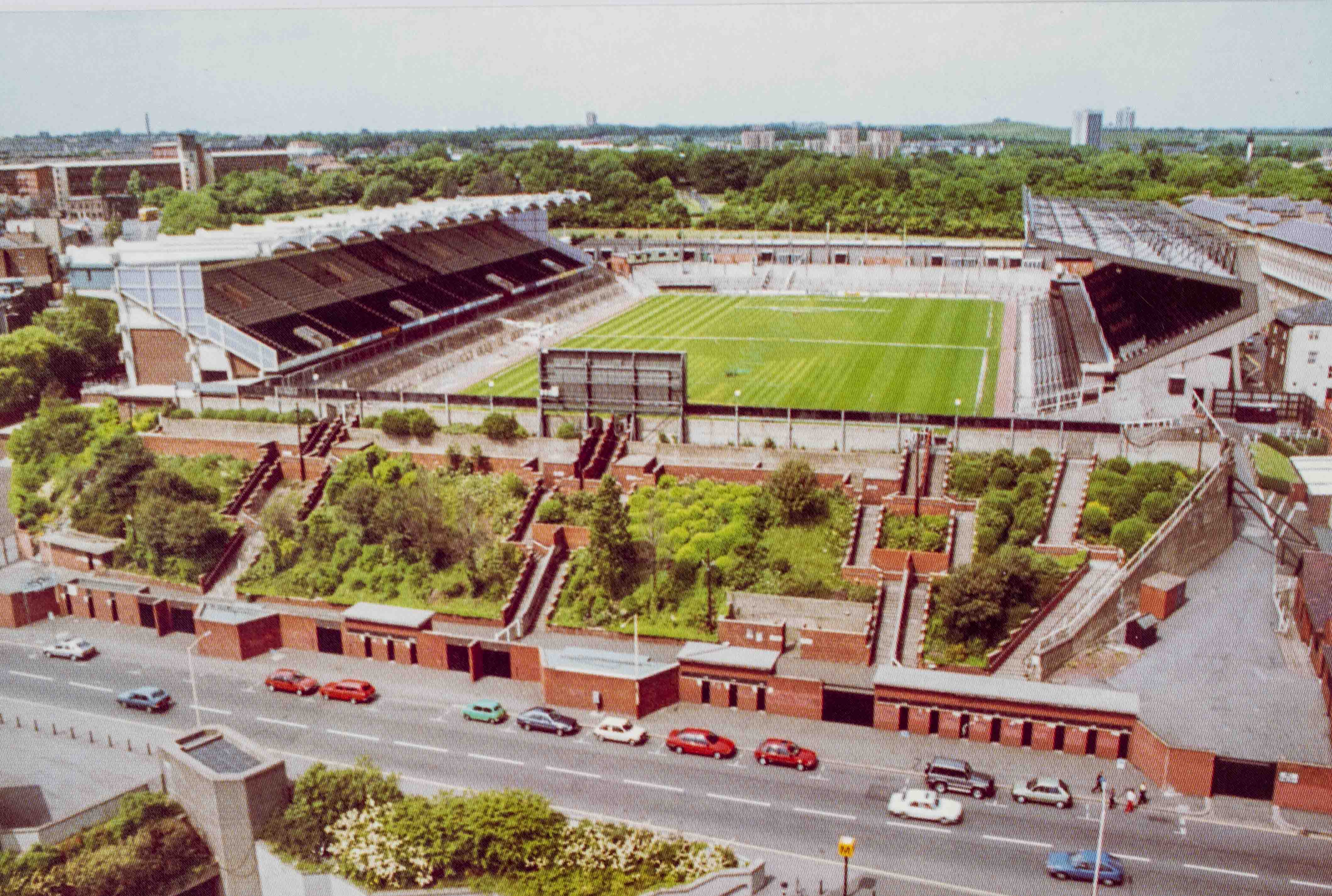 Pohlednice Stadion, Newcastle, Anglaterra