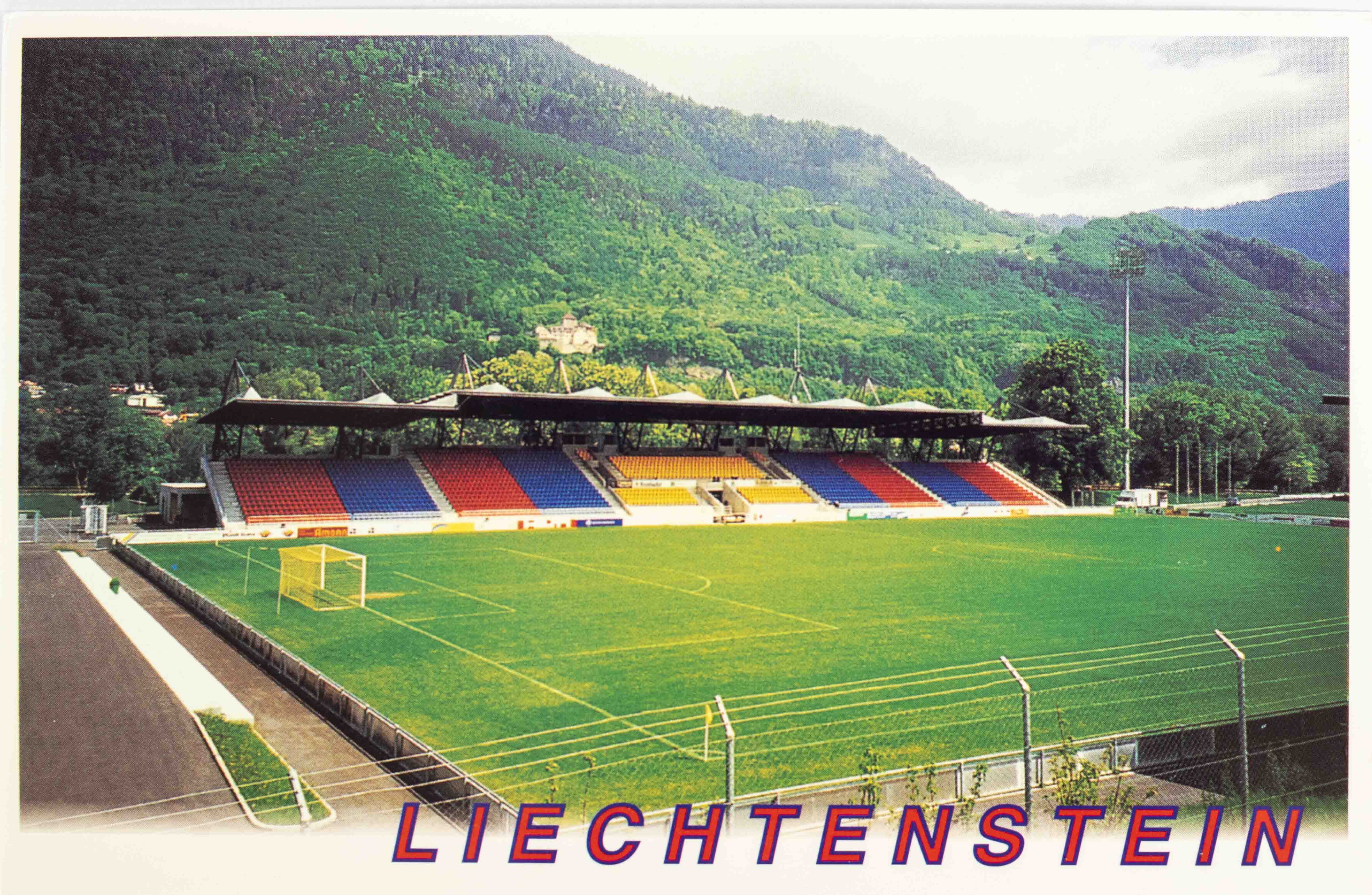Pohlednice Stadion, Liechtenstein