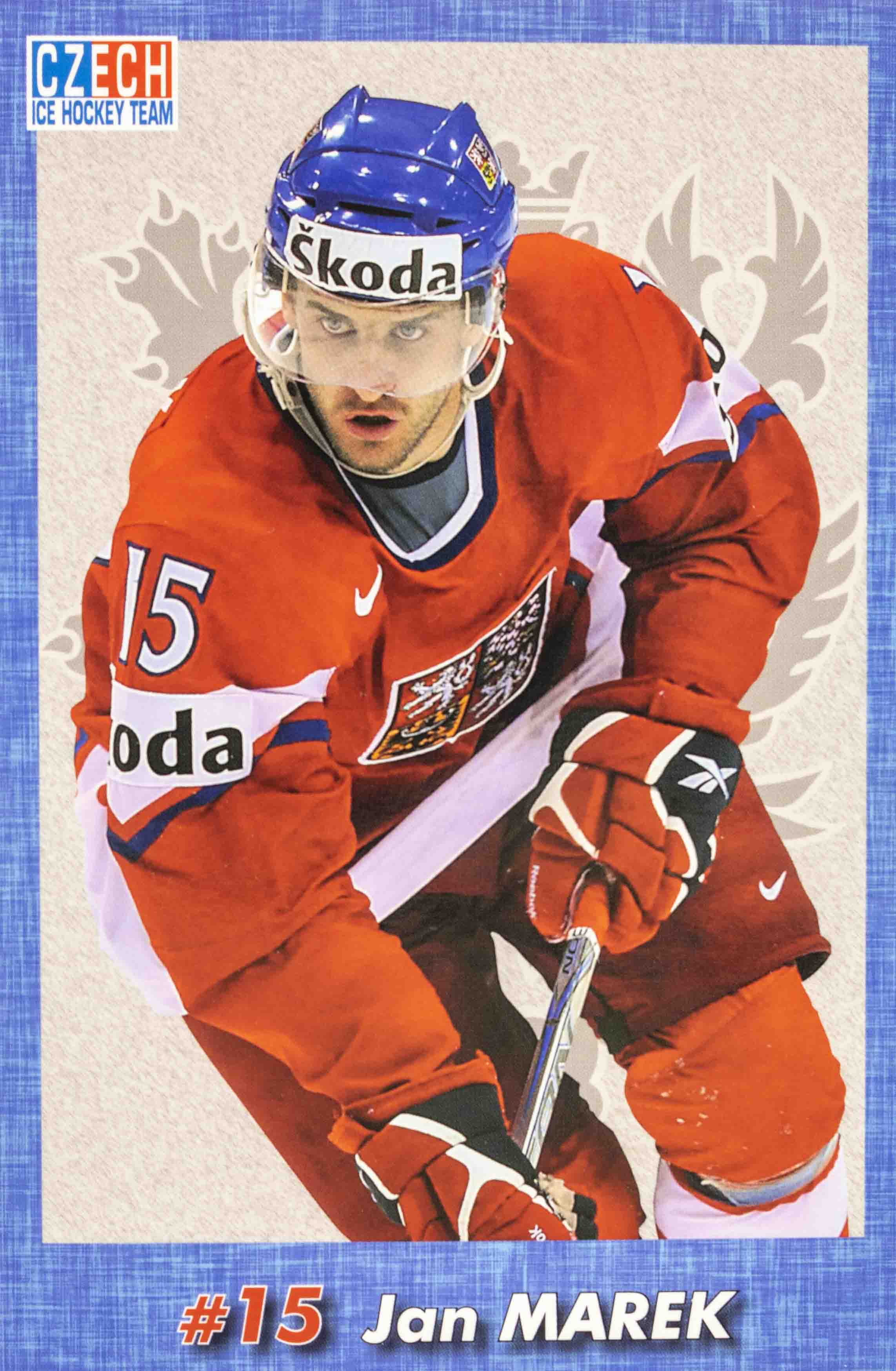 Hokejová karta, Czech Ice hockey team, Jan Marek