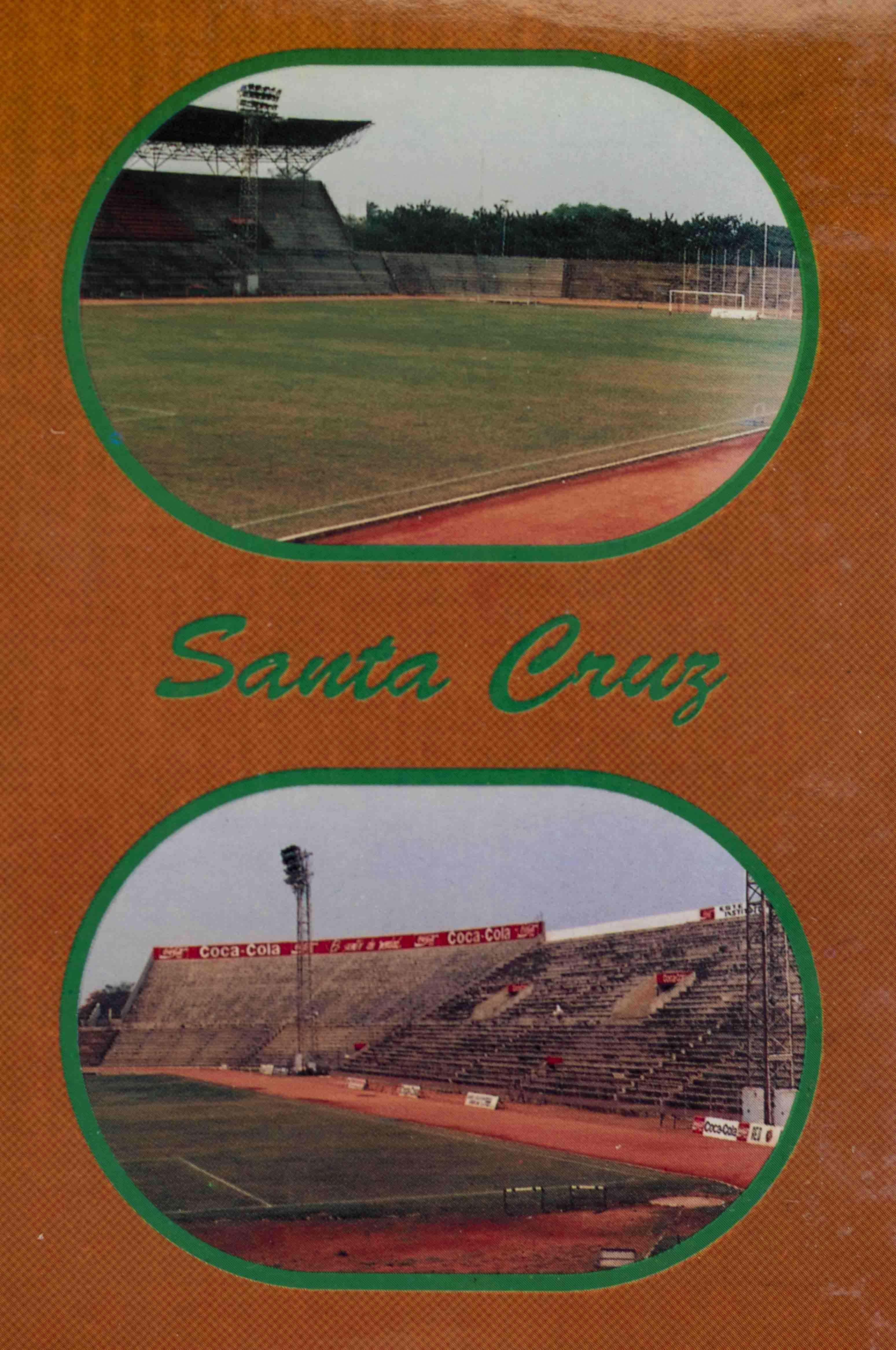 Pohlednice Stadion, Santa Cruz