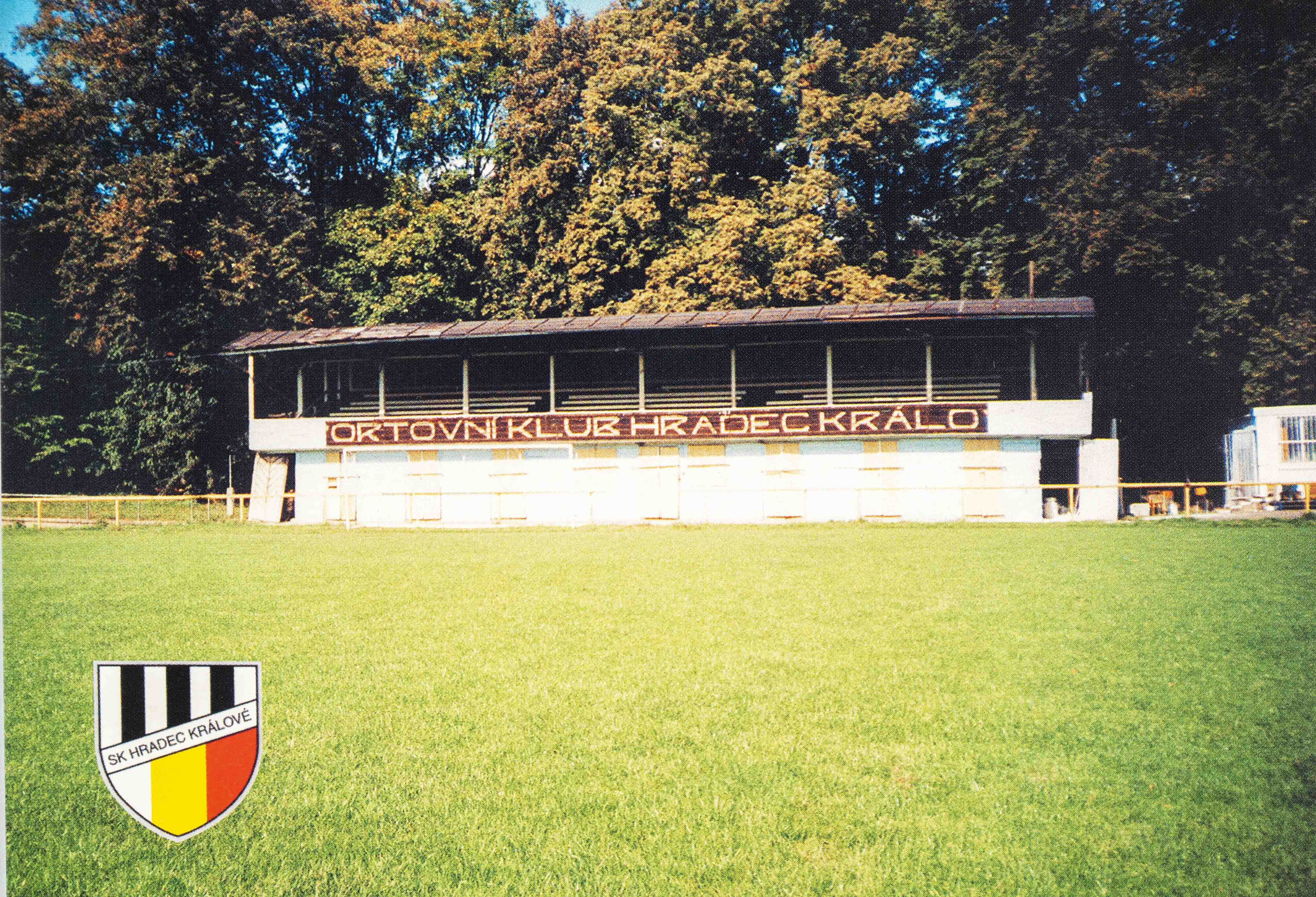 Pohlednice Stadion, SK Hradec Králové