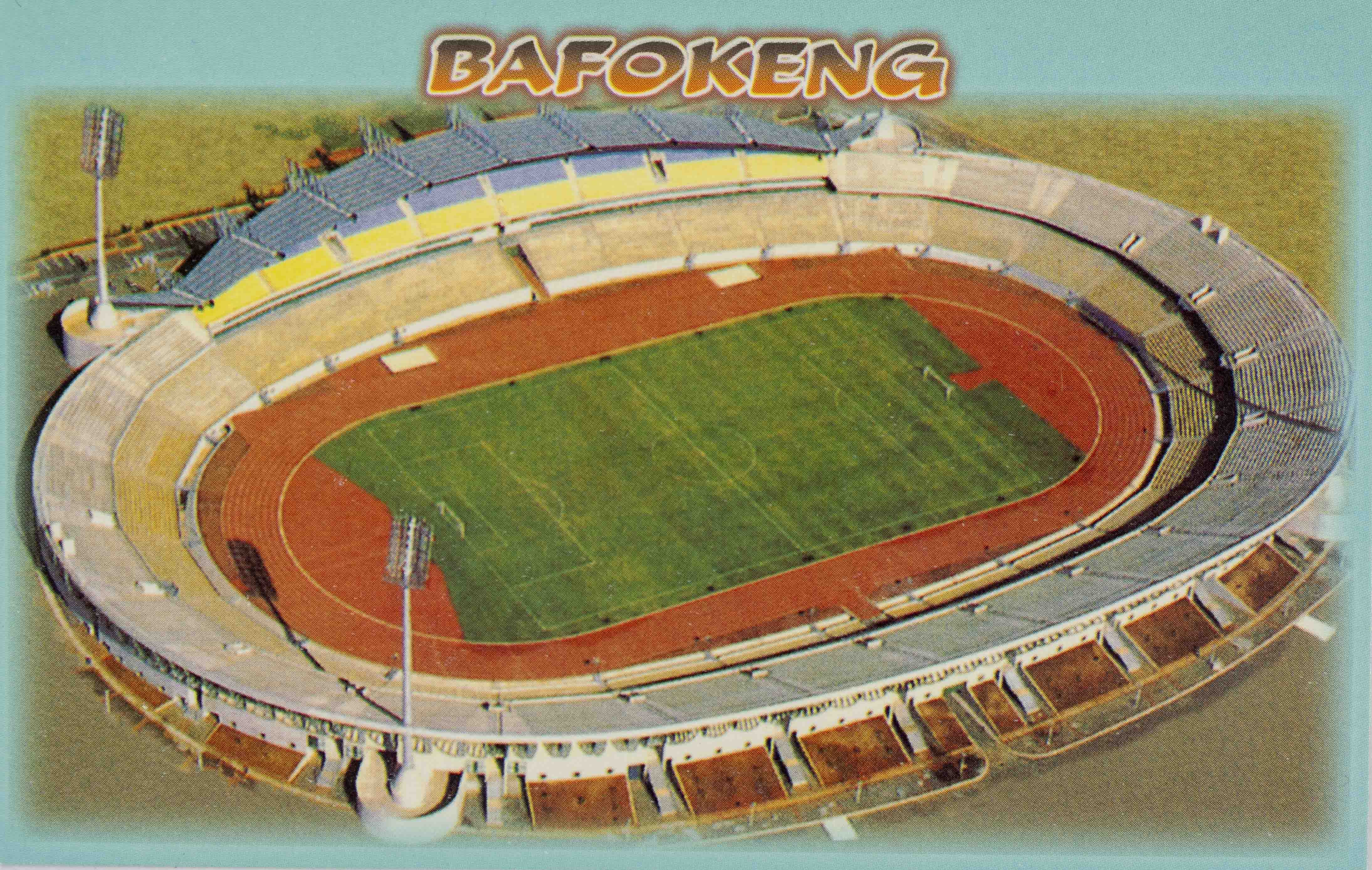 Pohlednice Stadion, Bafokeng - South Africa