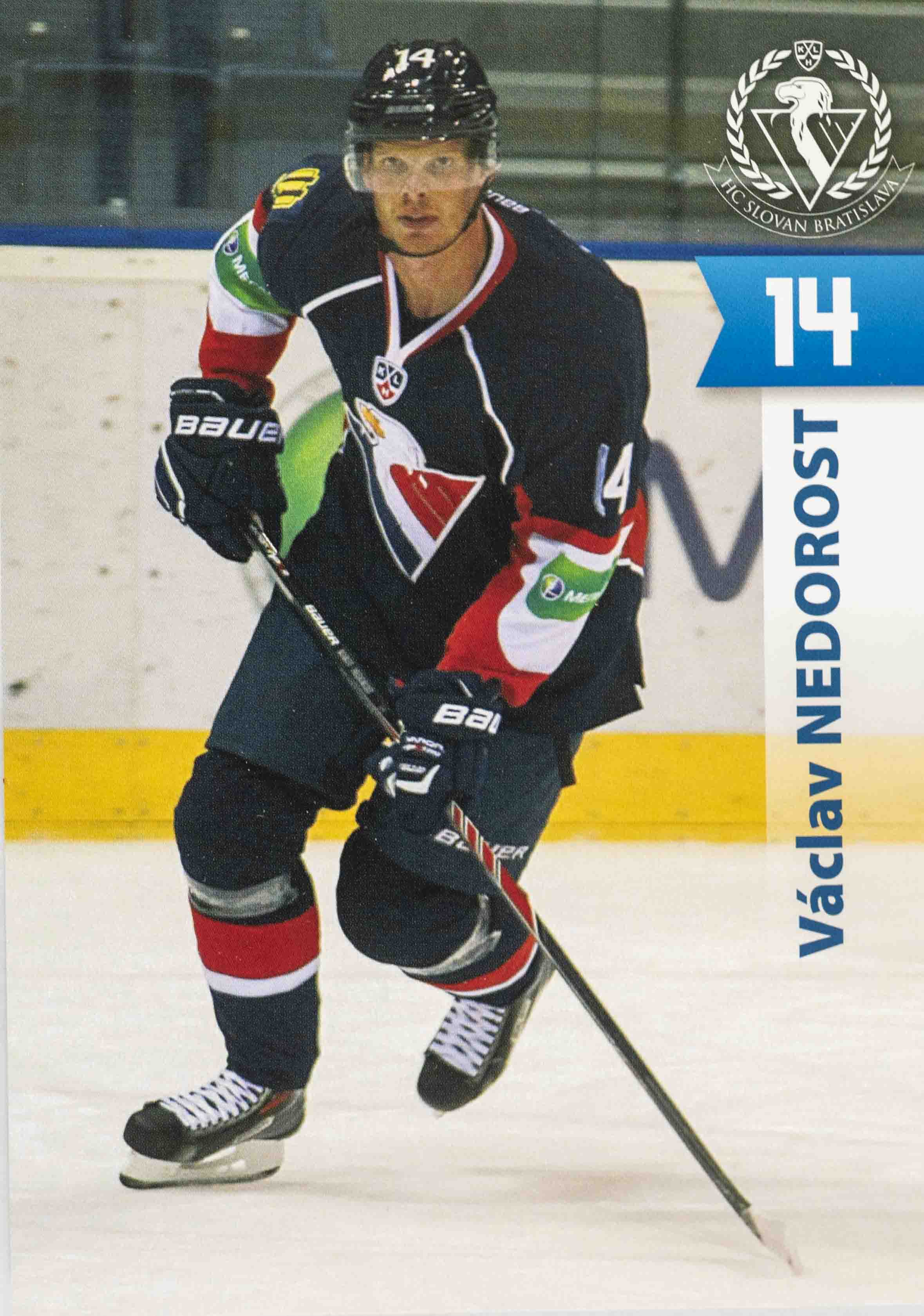 Hokejová karta, Václav Nedorost, HC Slovan Bratislava