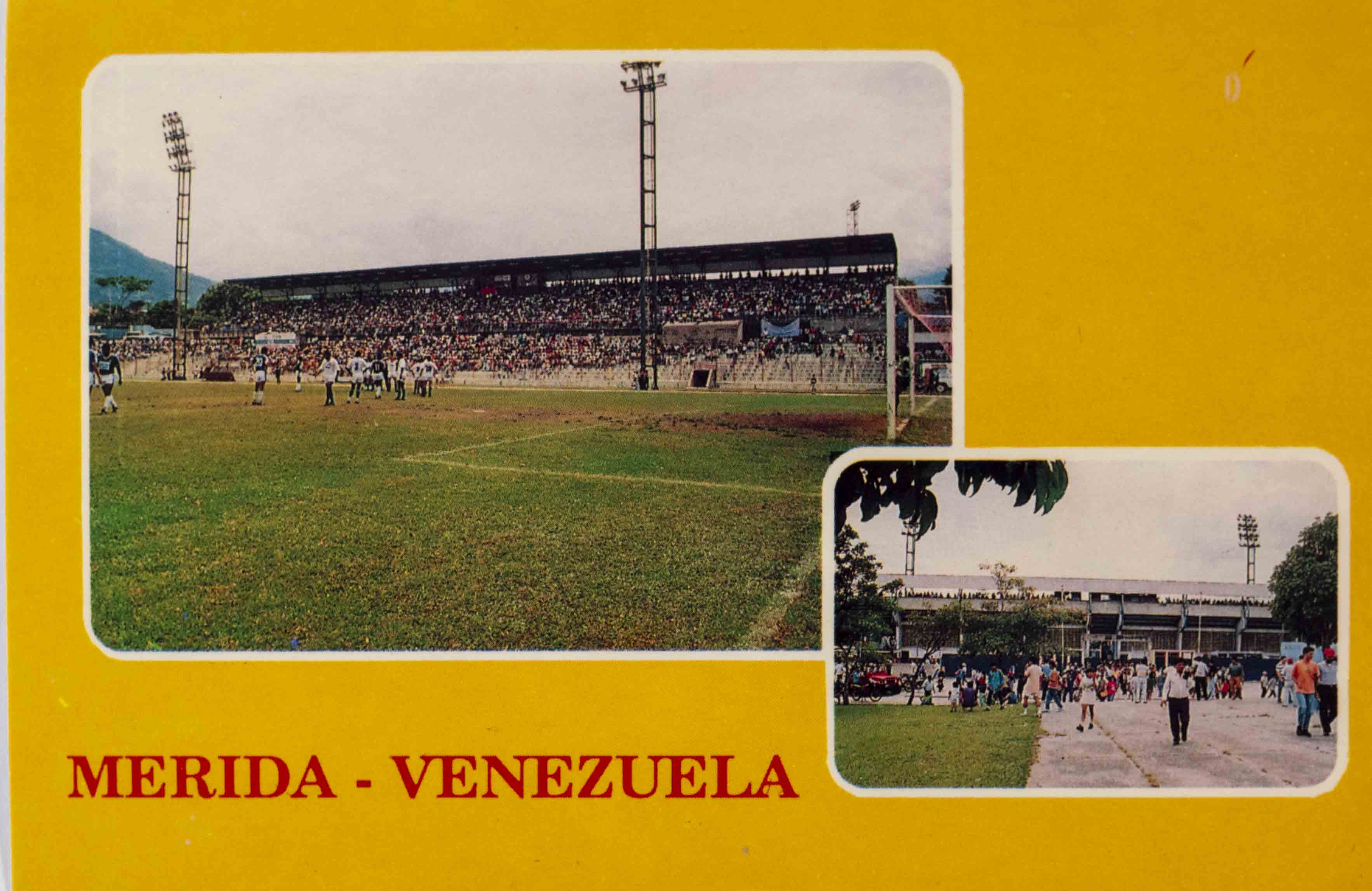 Pohlednice stadion, Merida Venezuela