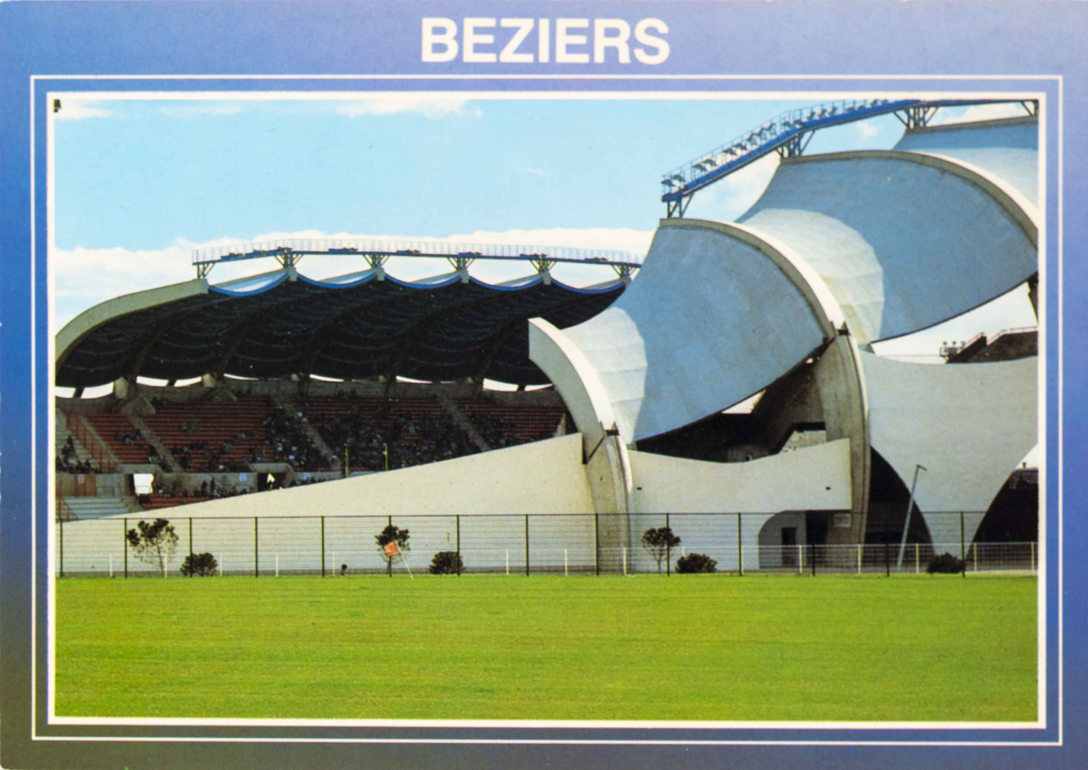 Pohlednice stadion, Beziers
