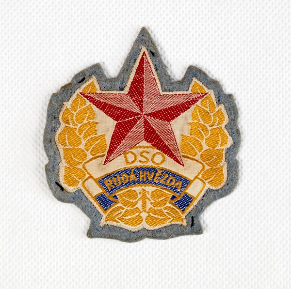 Nášivka DSO Rudá hvězda