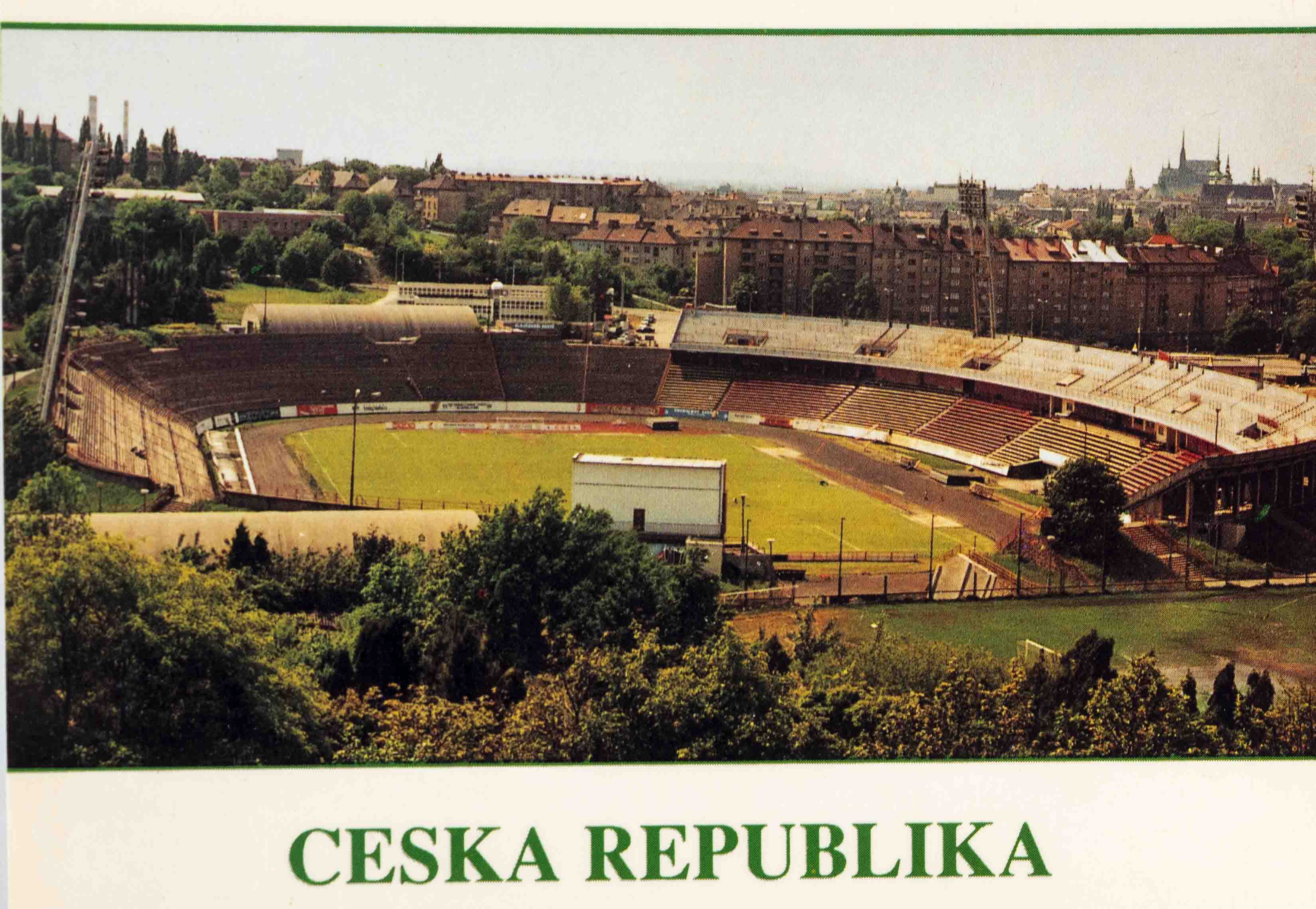 Pohlednice stadion, FC Boby Brno Unistav