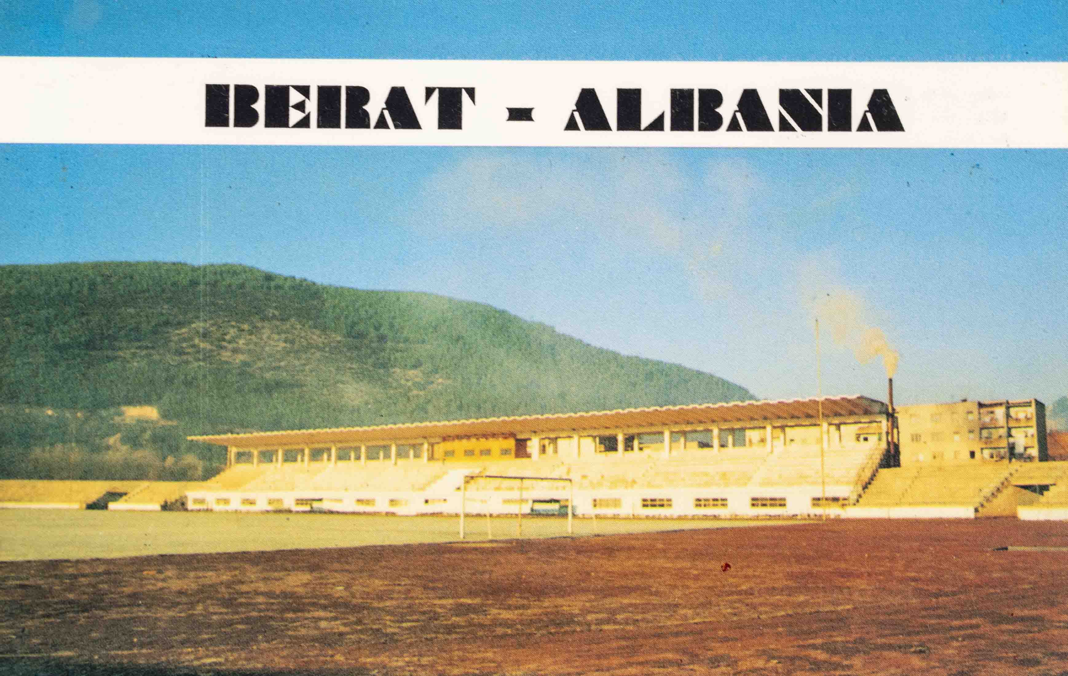 Pohlednice stadion, Berat - Albania