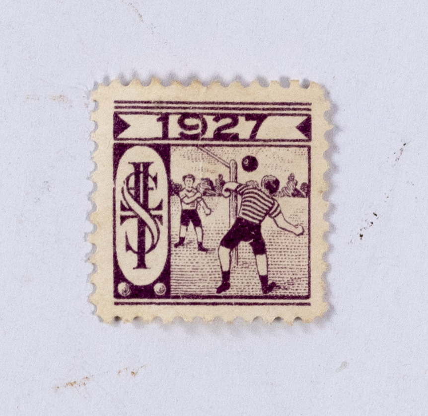 Členská známka, fotbal, 1927