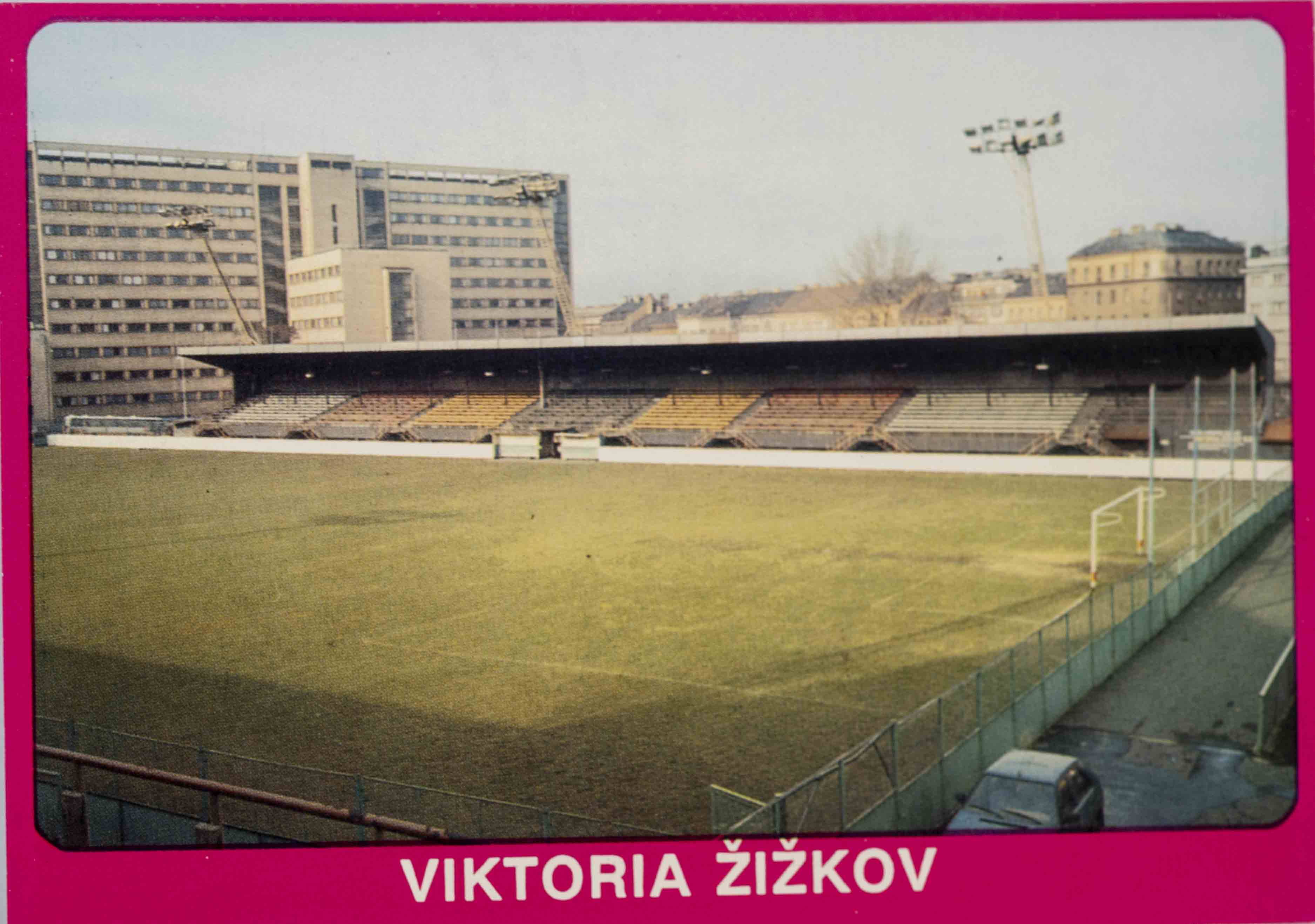 Pohlednice stadion, Viktoria Žižkov