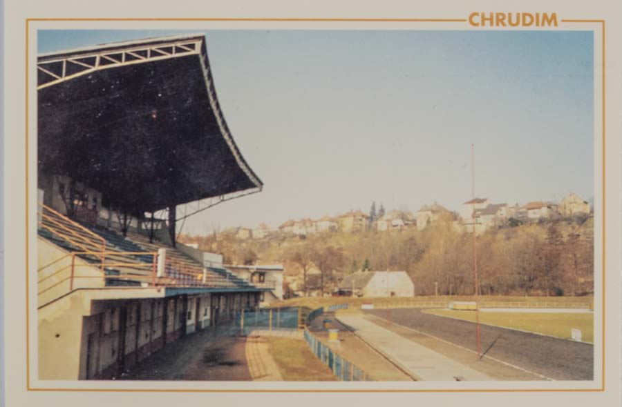 Pohlednice stadion, Chrudim, Transporta Stadion