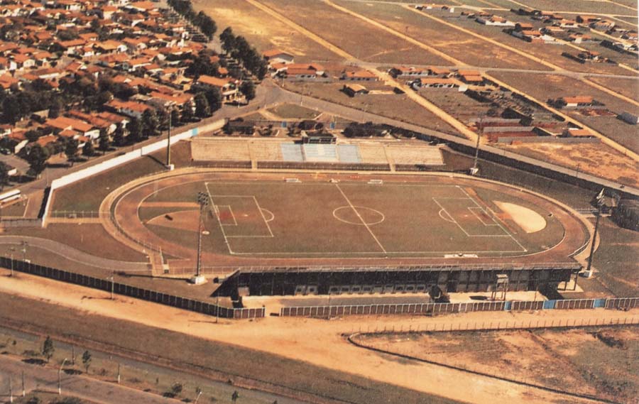 Pohlednice stadion, Leme, Sao Paulo, Brasil, Estádio Bruno Lazzariny