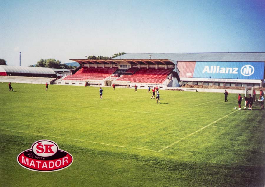 Pohlednice stadion, ŠK Matador Púchov