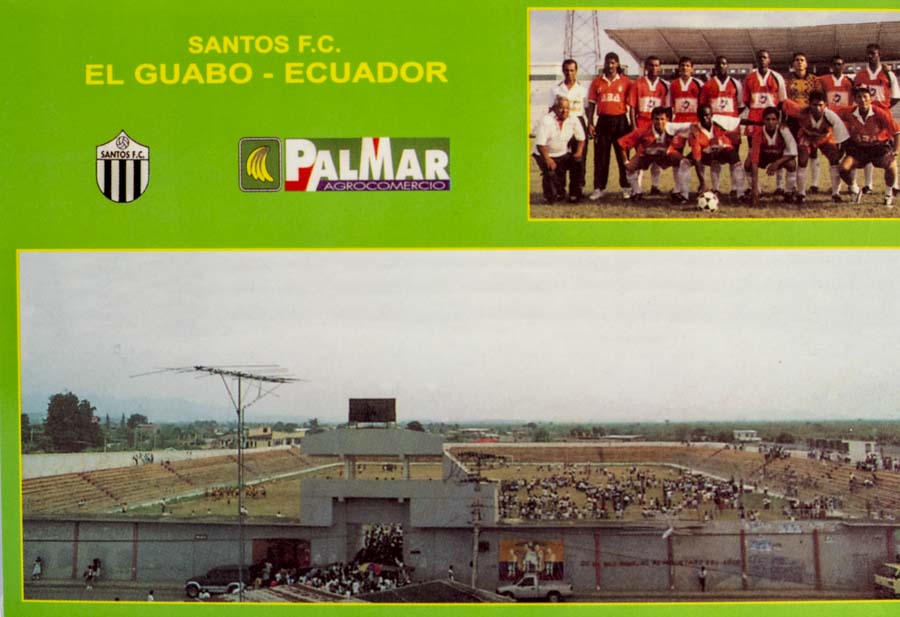 Pohlednice stadion, El Gaubo Ecuador, Santos FC