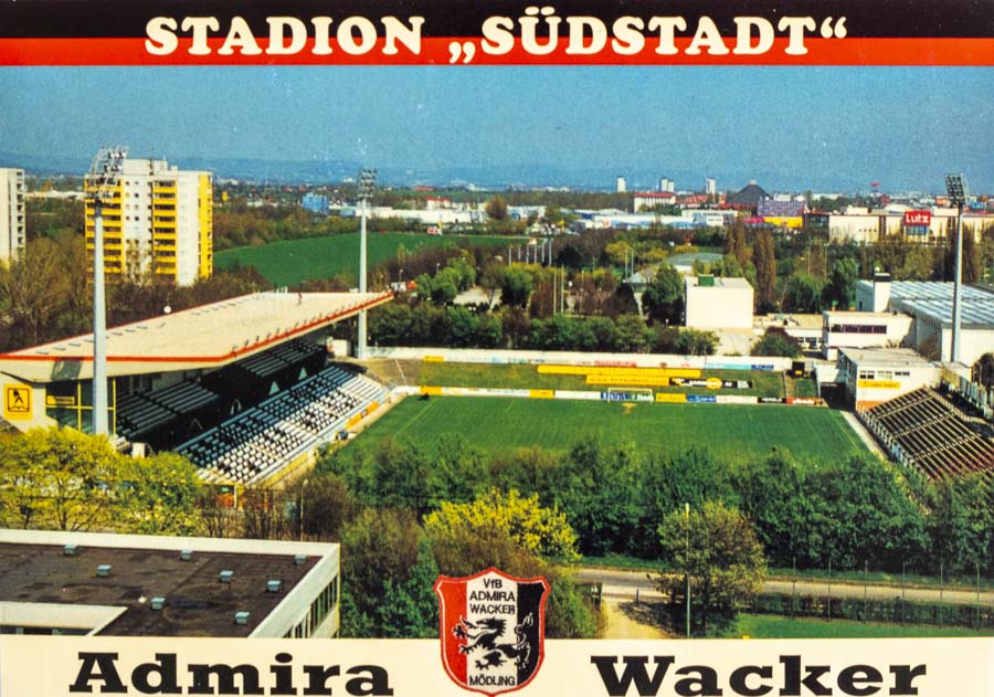 Pohlednice stadion, Admira Wacker