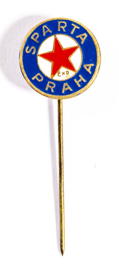 Odznak Sparta Praha ČKD, smalt
