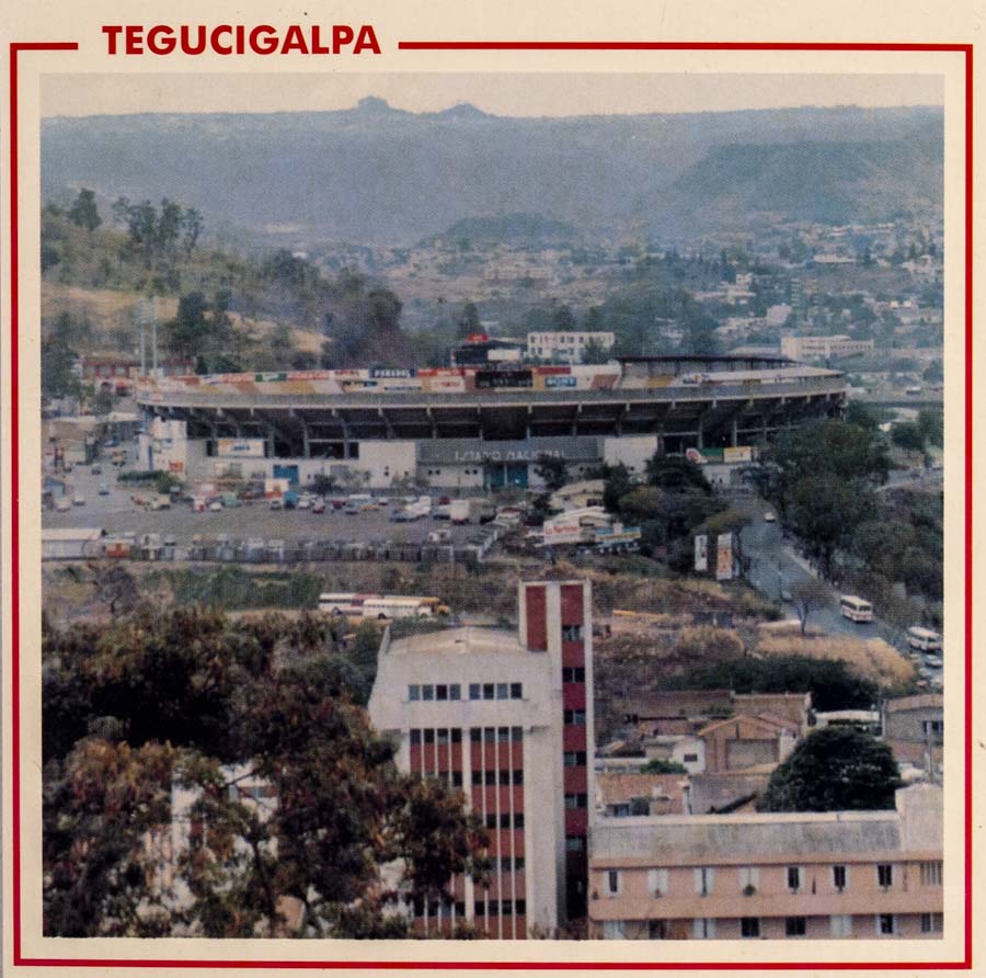Pohlednice stadion, Tegucigalpa