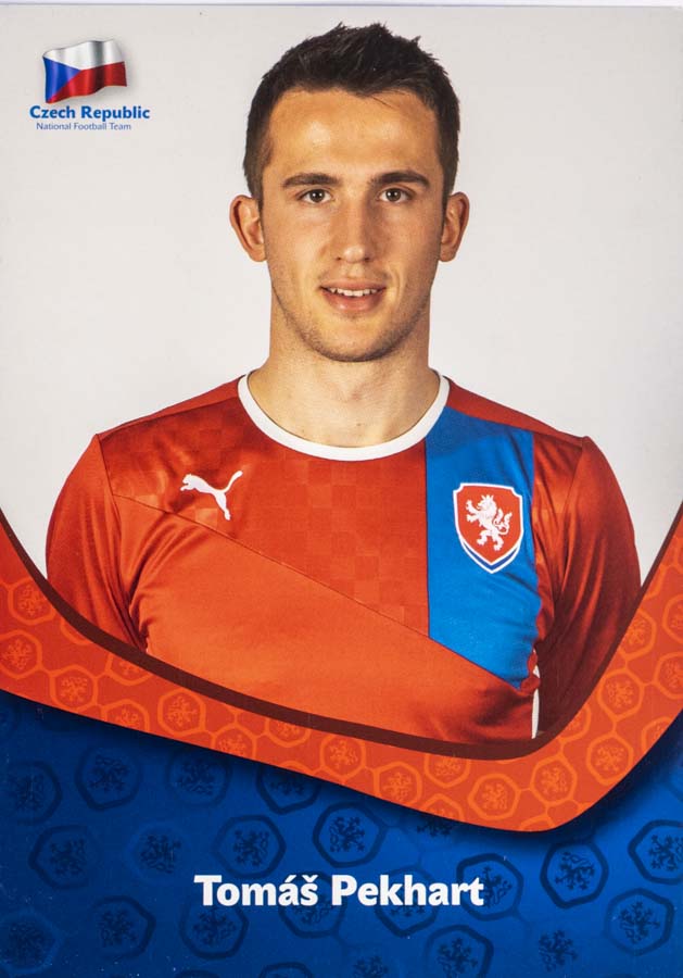 Podpisová karta, Tomáš Pekhart, Czech national Football team