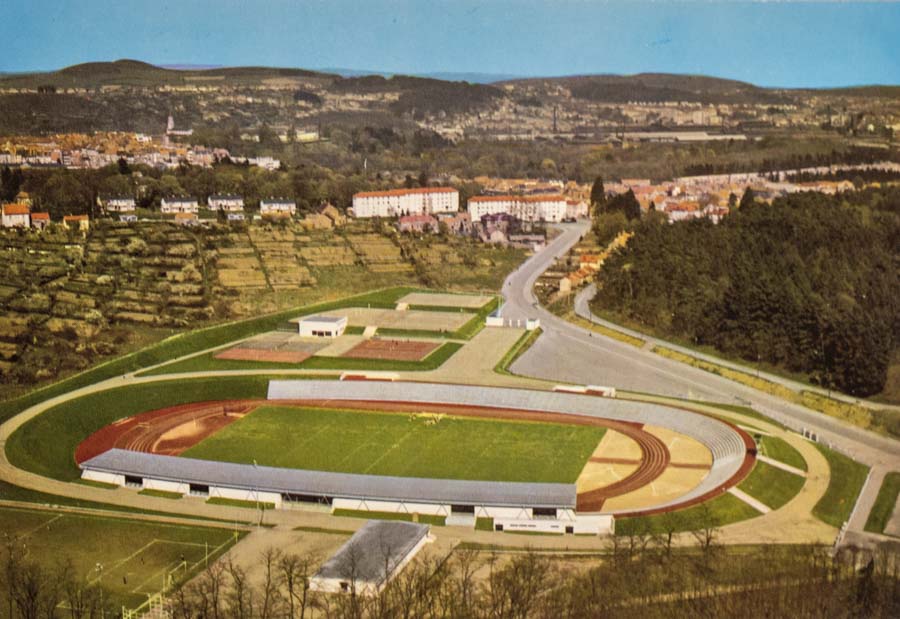 Pohlednice stadion, Le Creusot, La stade Jean Garnier.