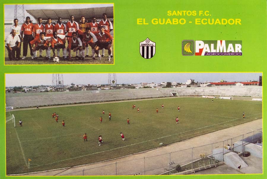 Pohlednice stadion, Santos FC, El Guabo, Ecuador