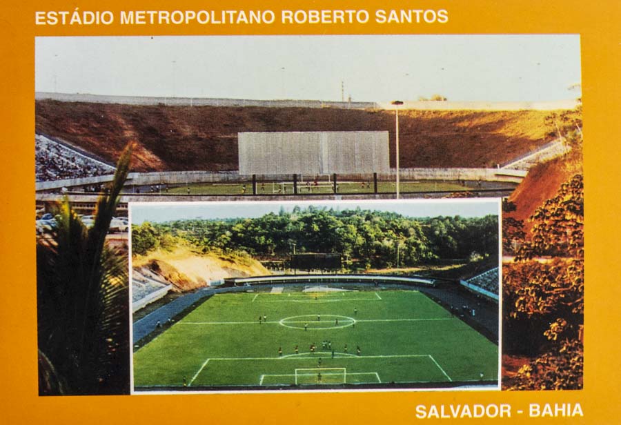 Pohlednice stadion, Salvator, Bahia