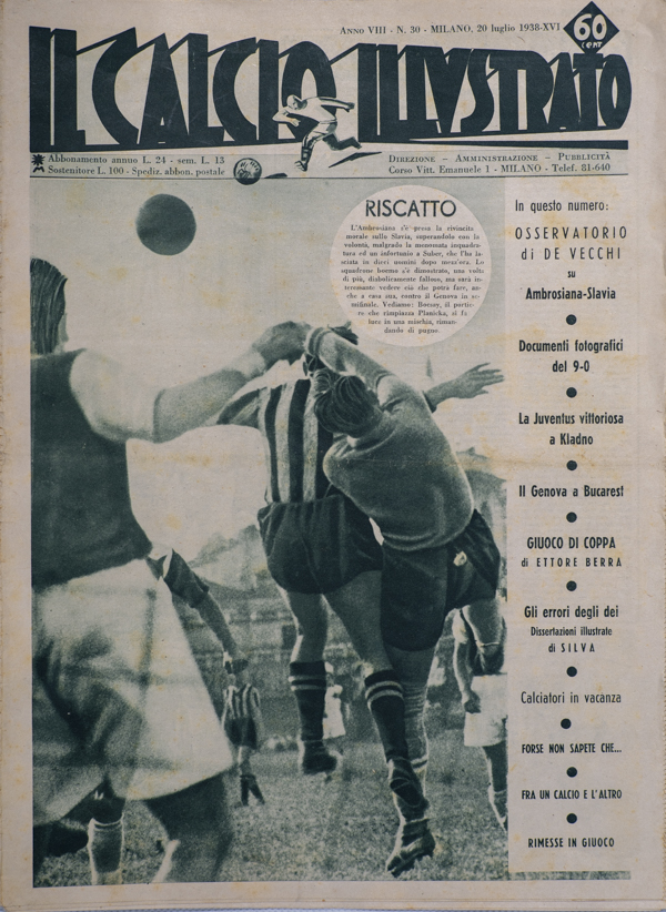 Noviny IL Calcio Illvstrato 1938, Slavia II