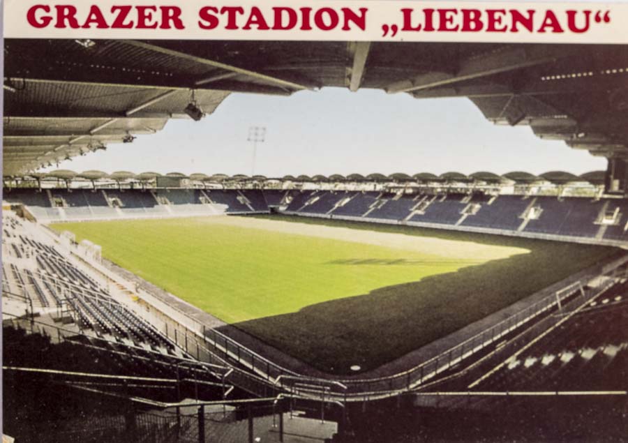 Pohlednice stadion, Grazer Stadion Liebenau